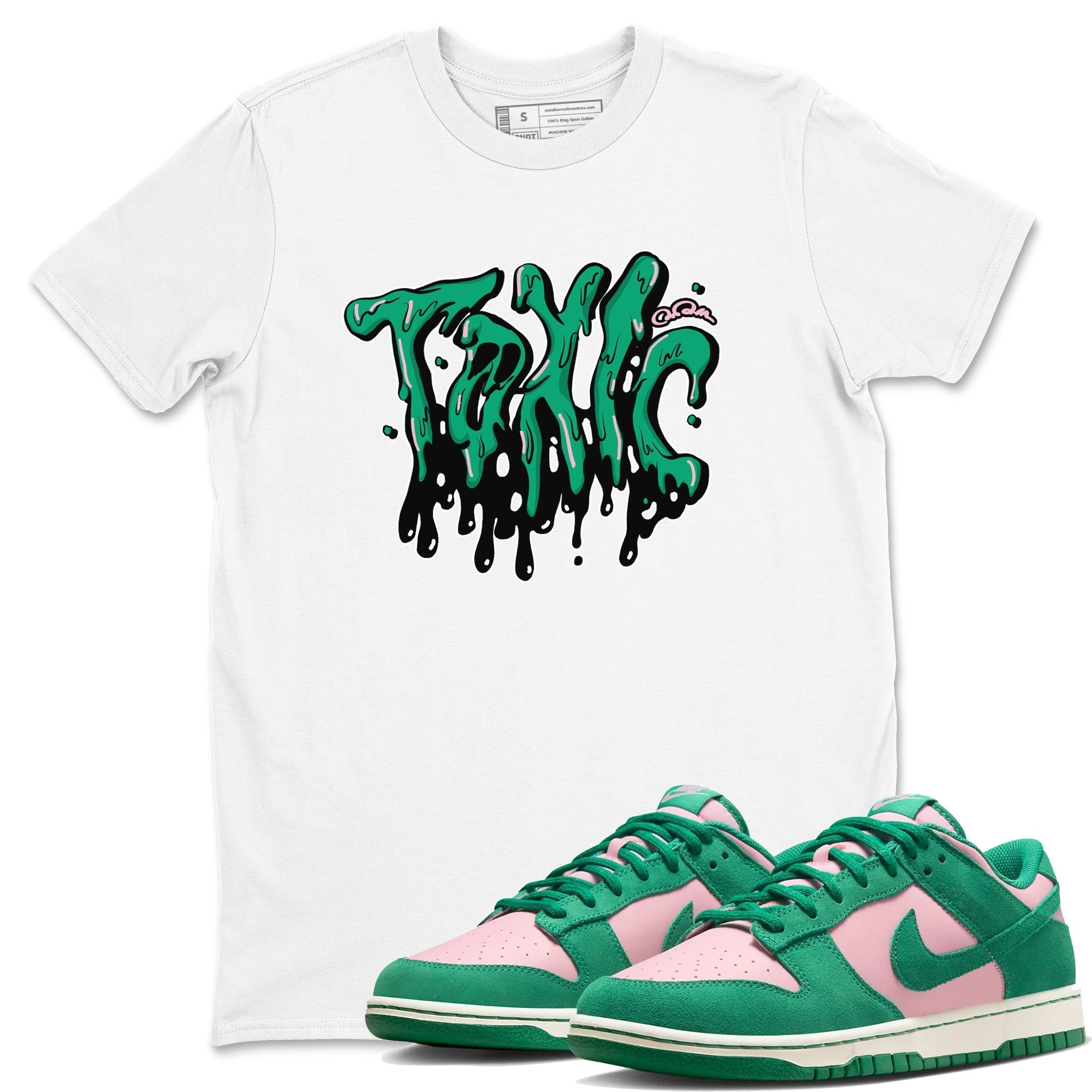 Toxic snkmatch Tees - Dunk Medium Soft Pink Malachite
