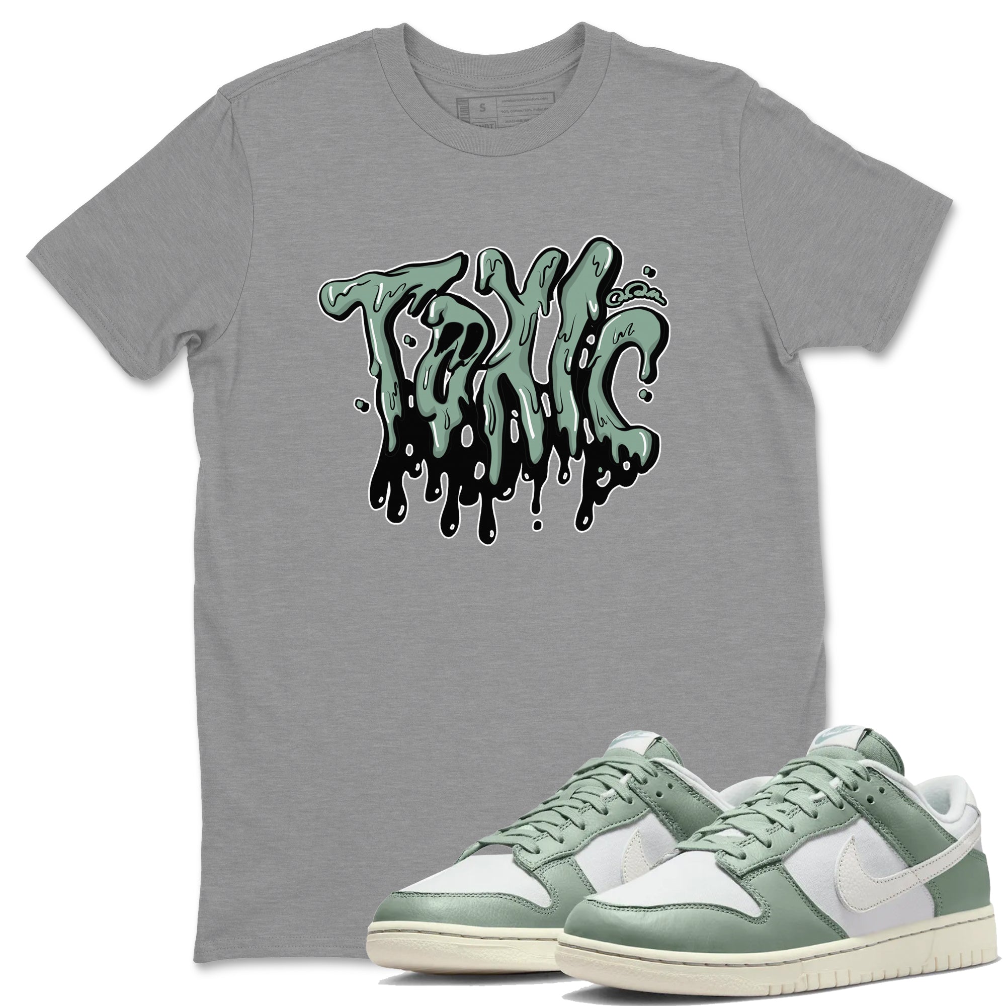 Toxic Unisex Tops - Dunk Mica Green