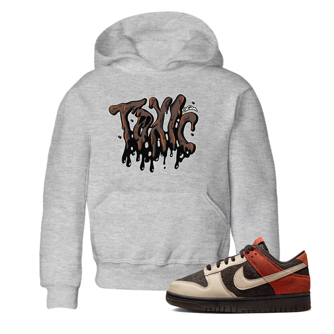 Toxic snkmatch Tee Kids - Dunk Red Panda