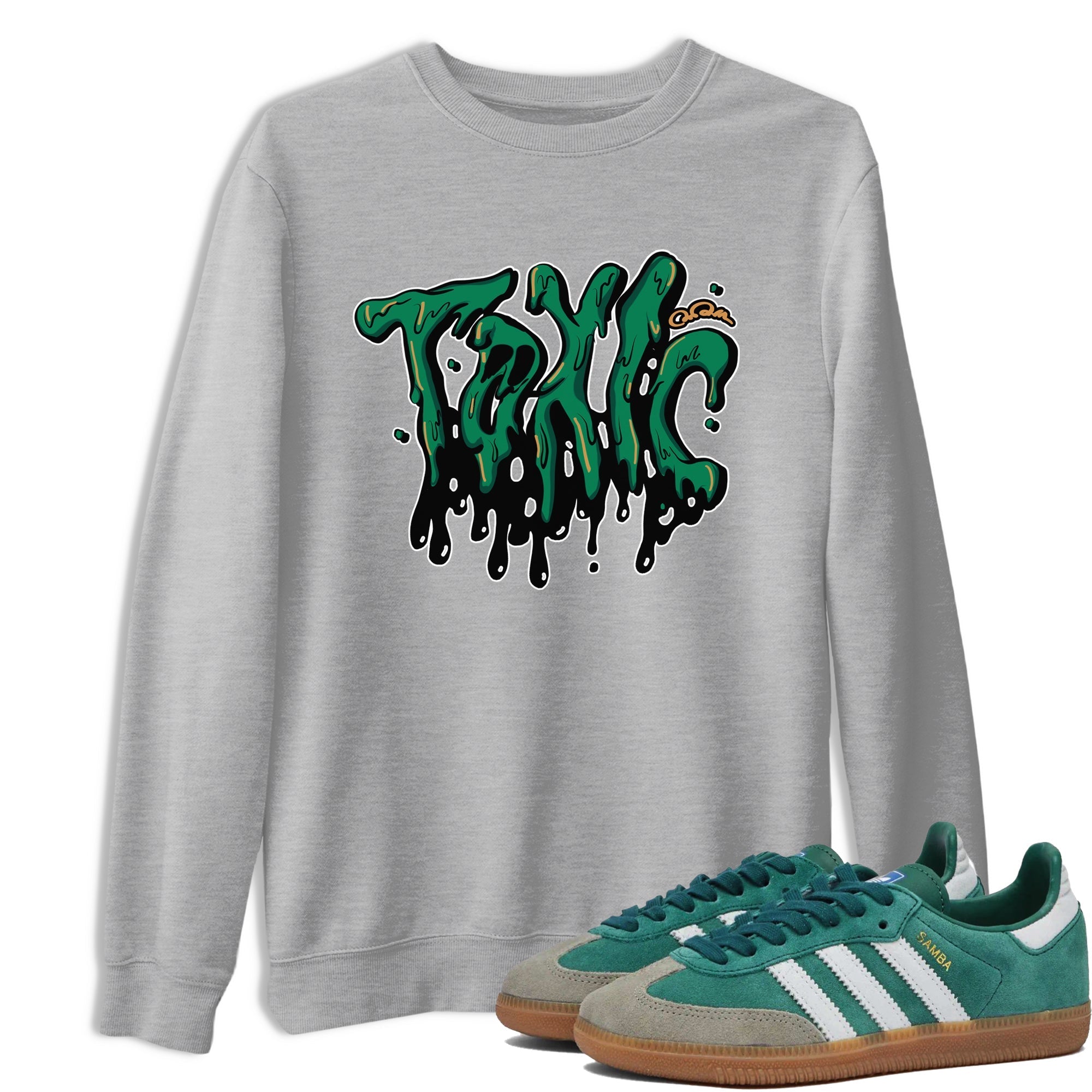 Toxic snkmatch Tee - Samba Collegiate Green Gum