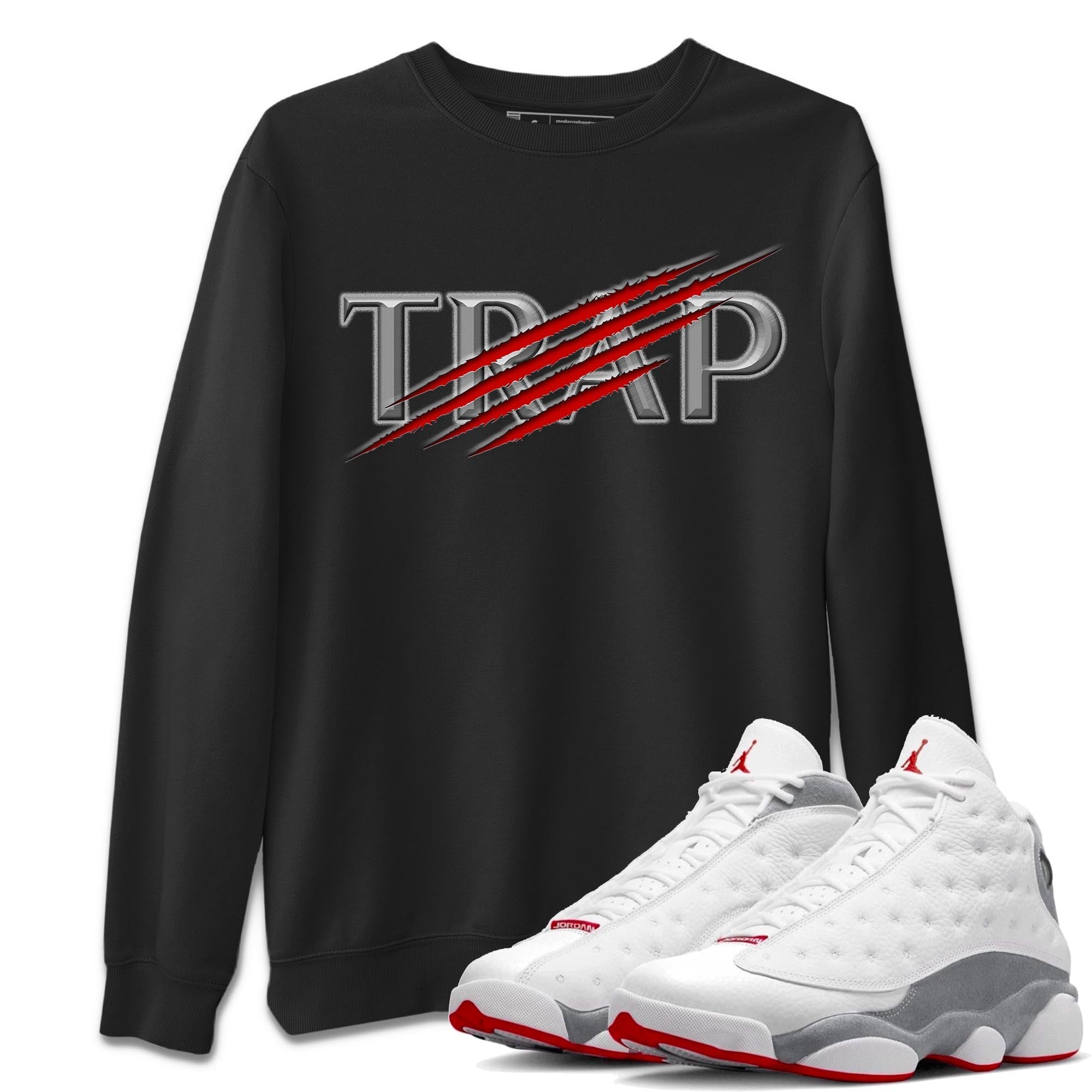 Trap Unisex Tops - Air Jordan 13 Wolf Grey