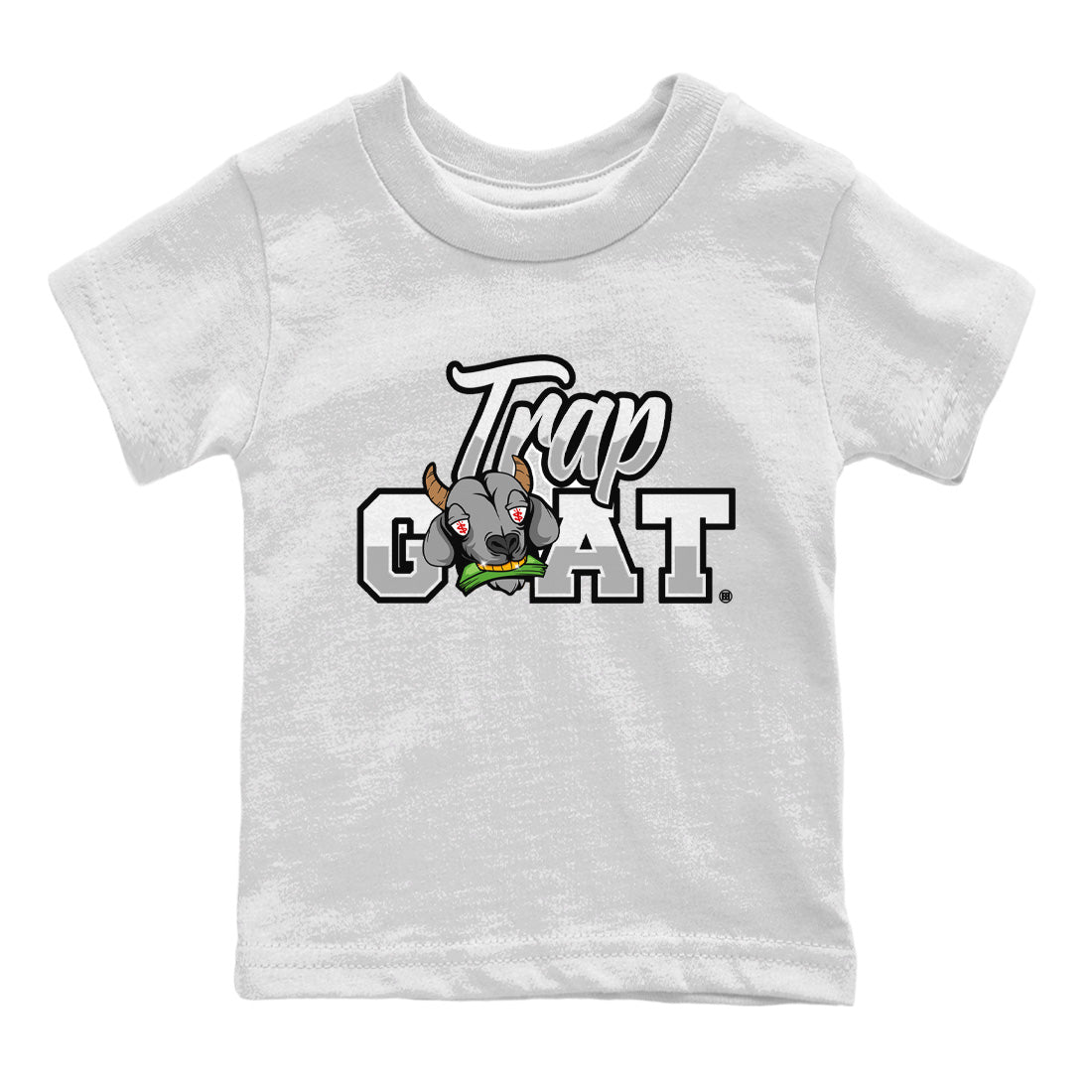 Trap Goat Kids Tops - Air Jordan 13 Black Flint