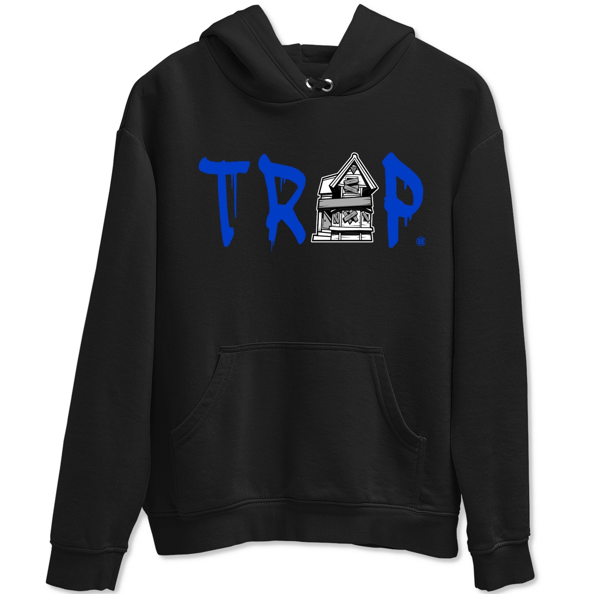 Trap House snkmatch Tees - Air Jordan 12 Blueberry
