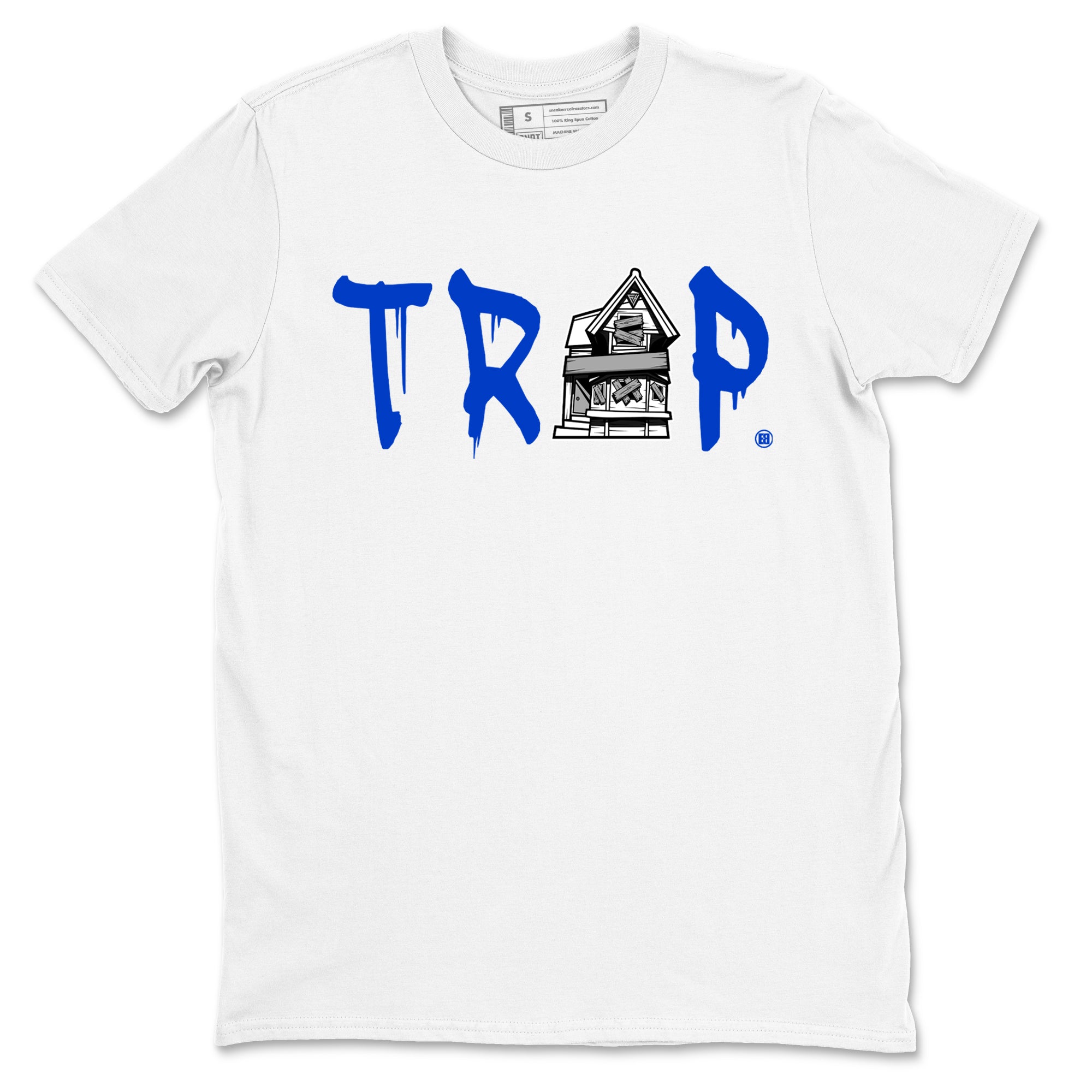 Trap House snkmatch Tees - Air Jordan 12 Blueberry