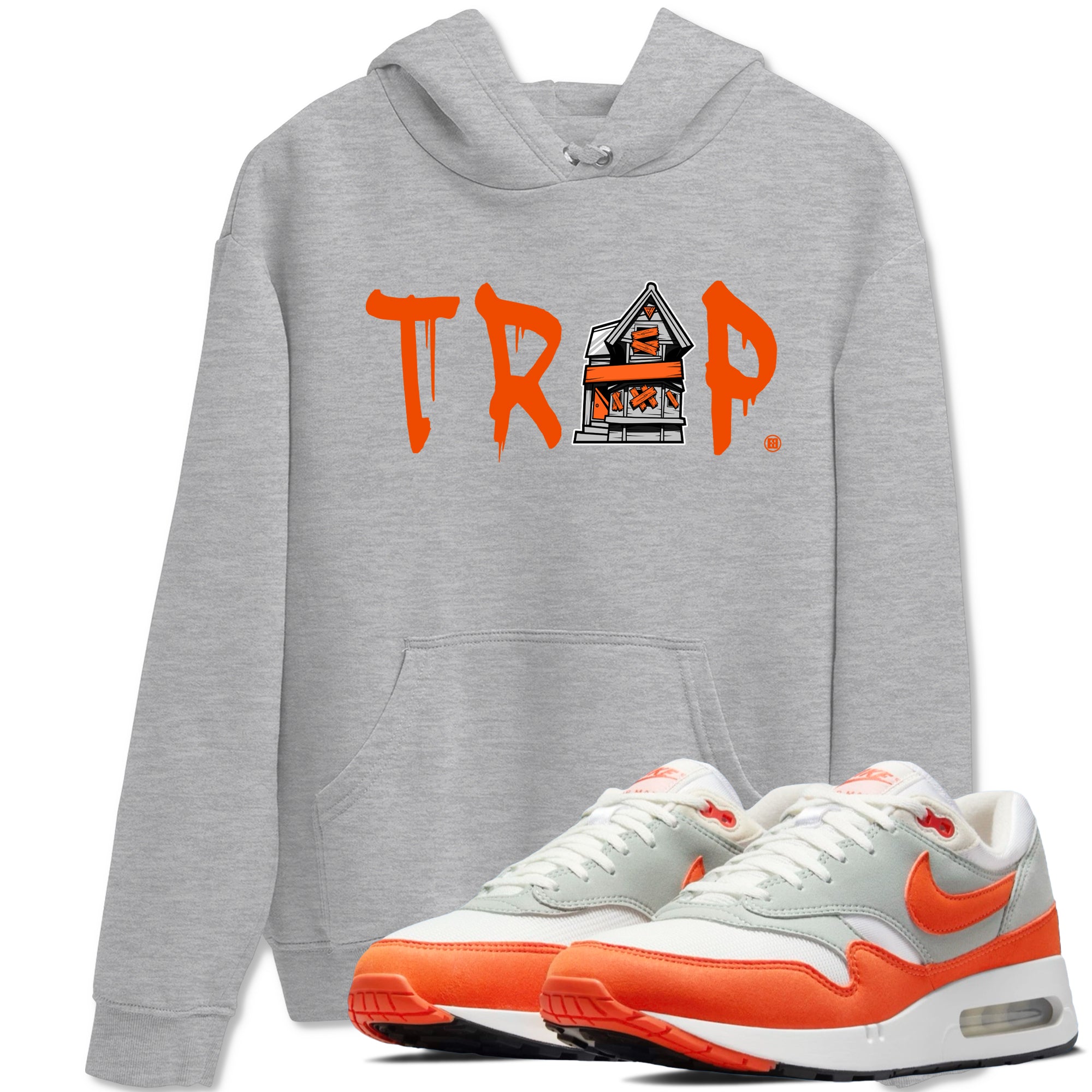 Trap House snkmatch Tees - Air Max 1 Cosmic Clay
