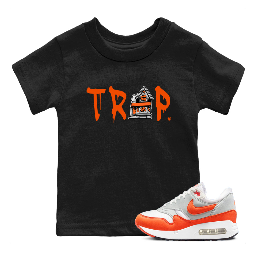 Trap House snkmatch Tees Kids - Air Max 1 Cosmic Clay