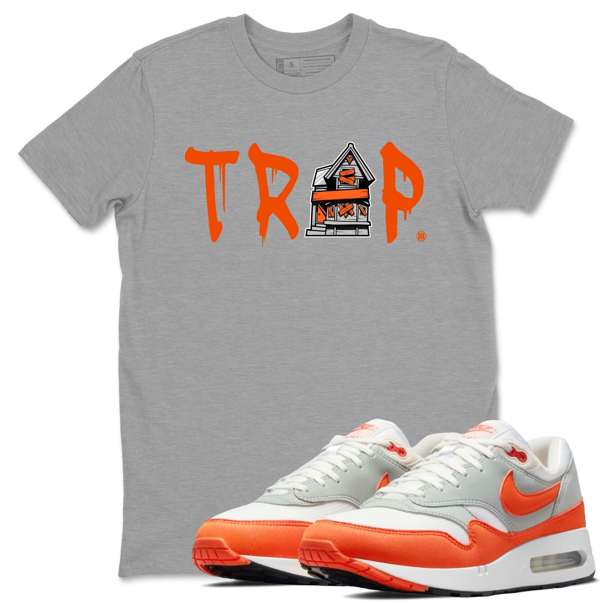 Trap House snkmatch Tees - Air Max 1 Cosmic Clay