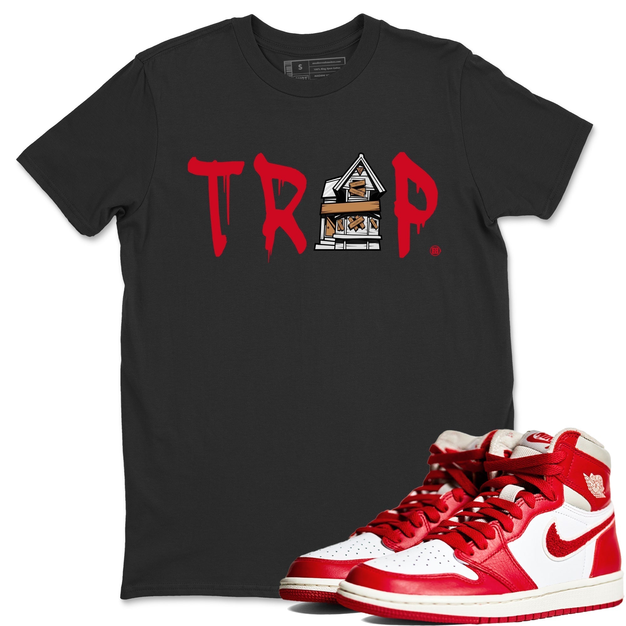 Trap House Unisex Tops - Air Jordan 1 Newstalgia