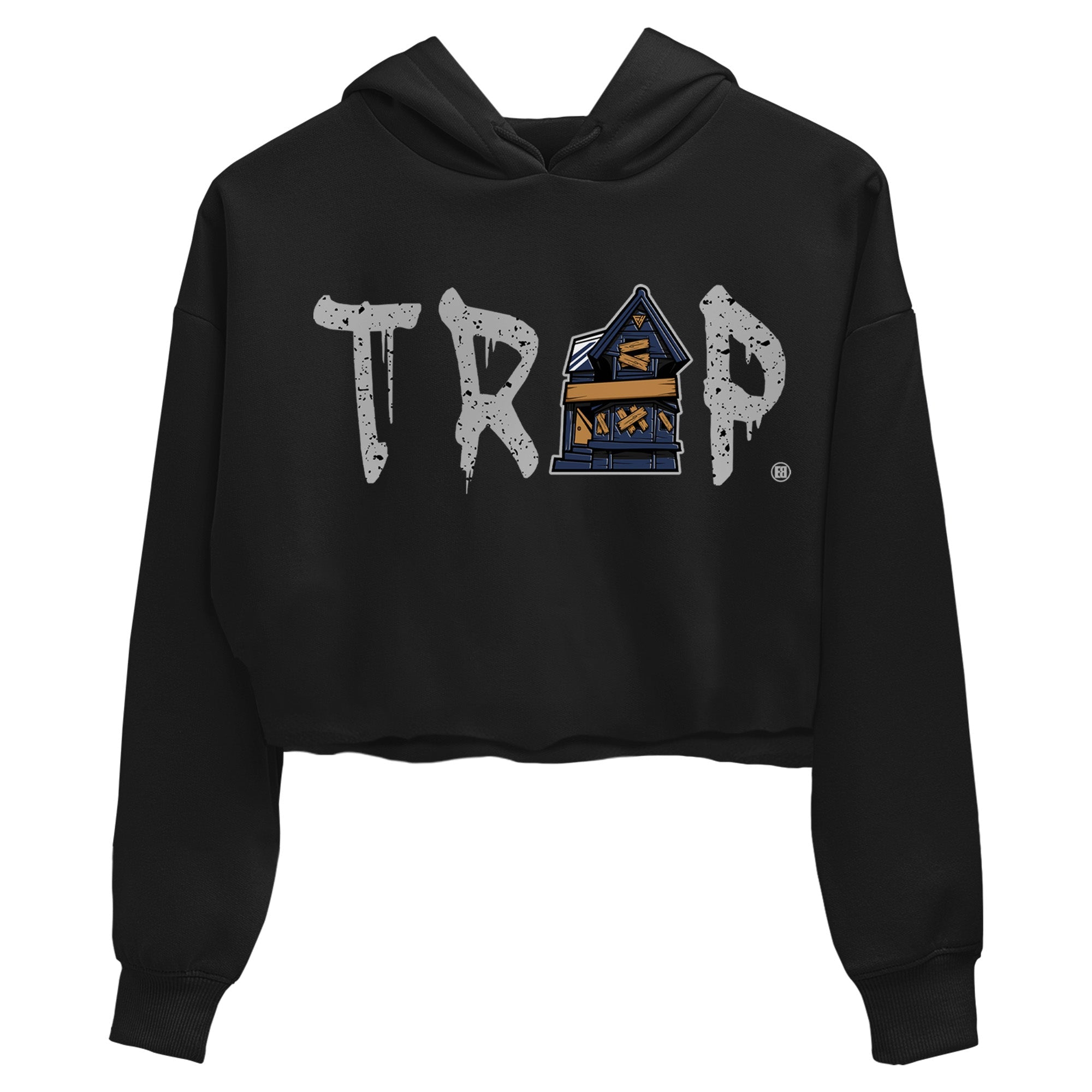 Trap House Women's Tops - Air Jordan 4 Midnight Navy