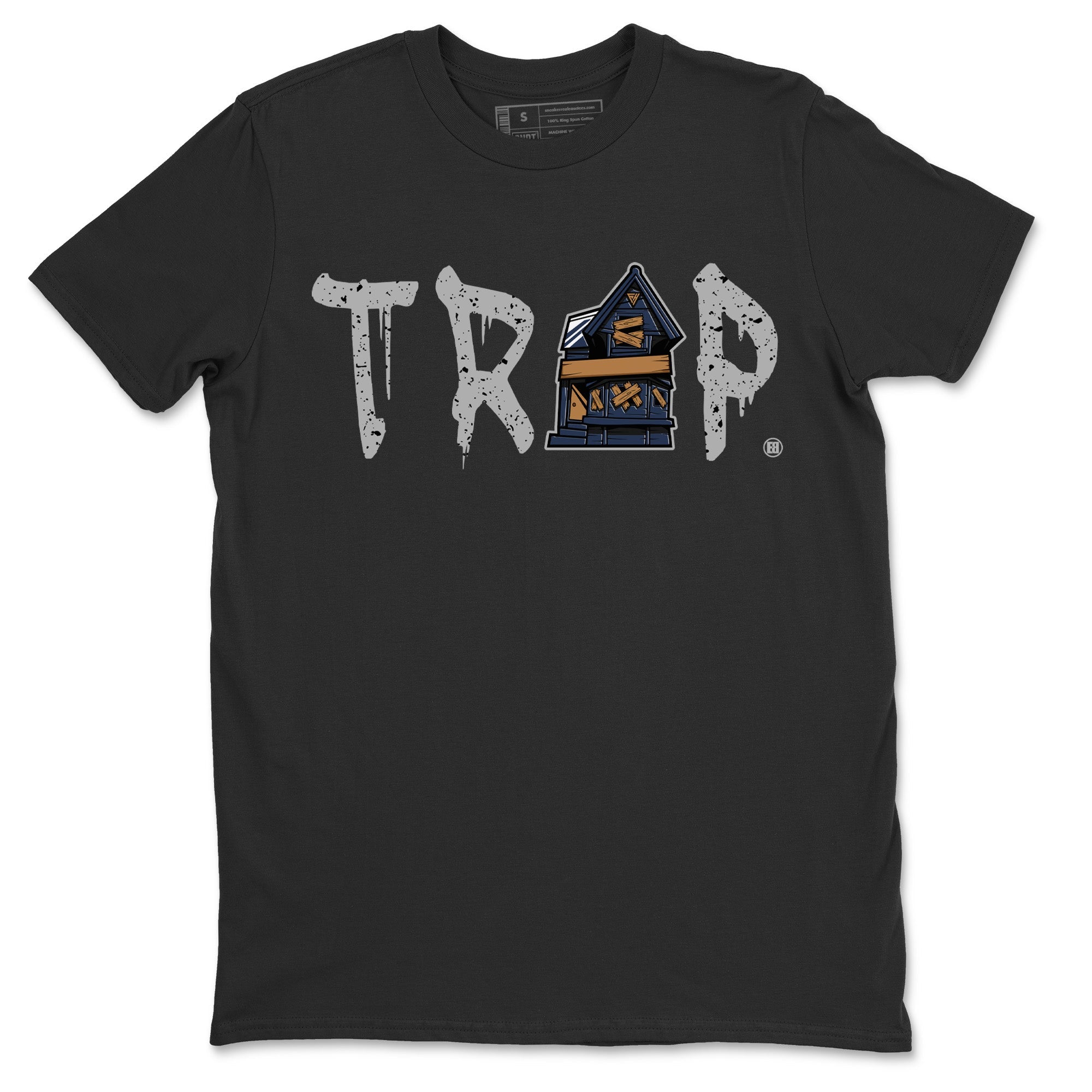 Trap House Unisex Tops - Air Jordan 4 Midnight Navy