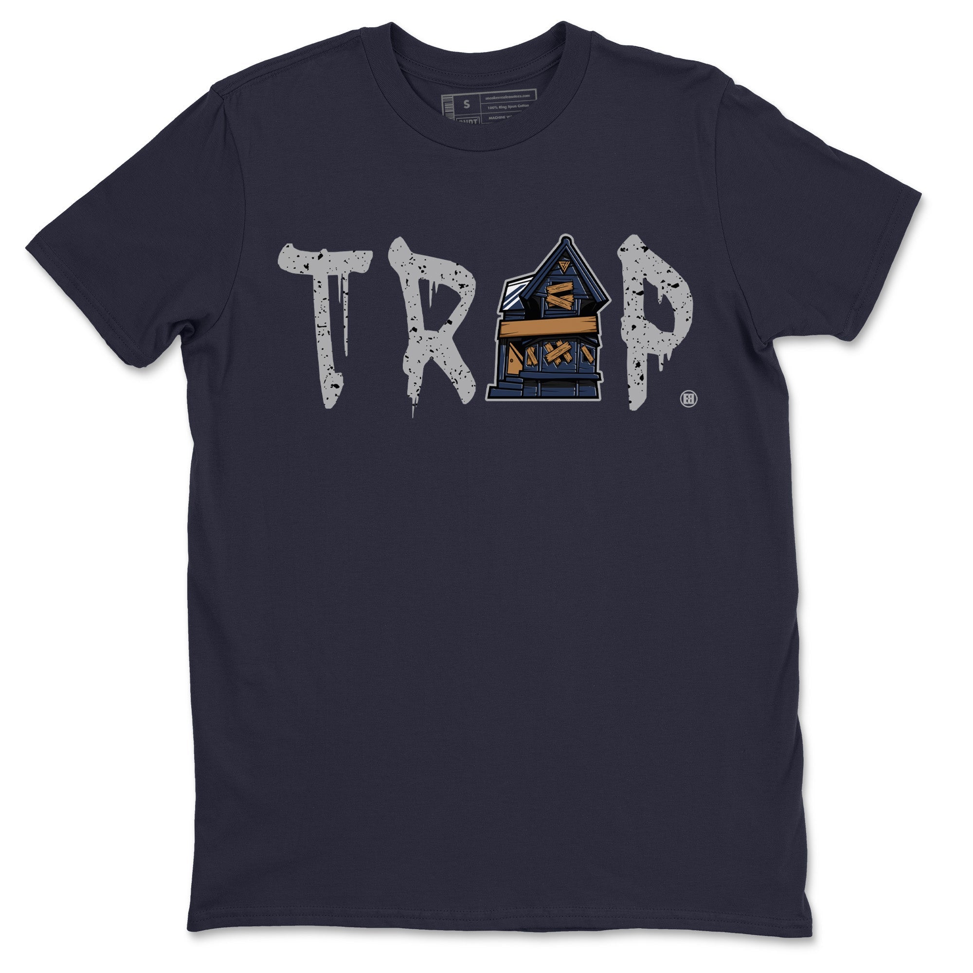 Trap House Unisex Tops - Air Jordan 4 Midnight Navy