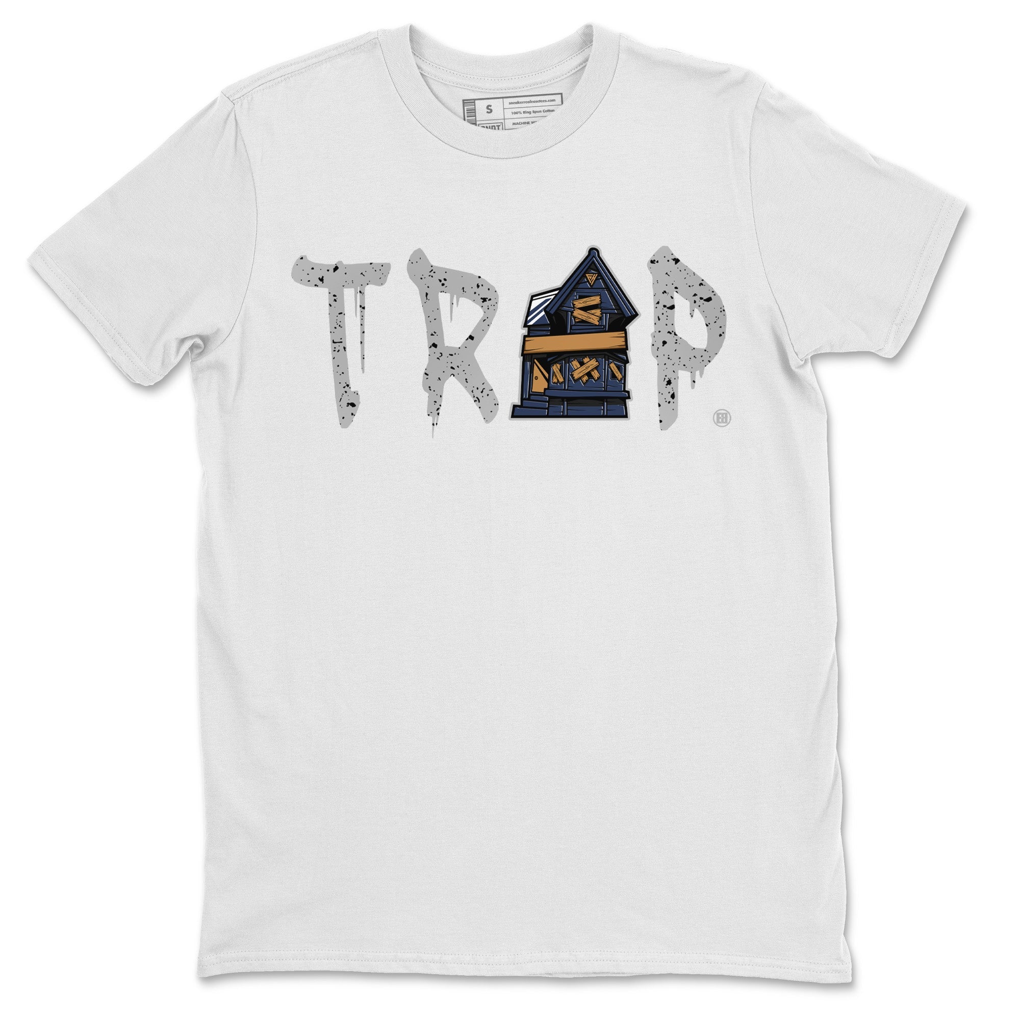 Trap House Unisex Tops - Air Jordan 4 Midnight Navy
