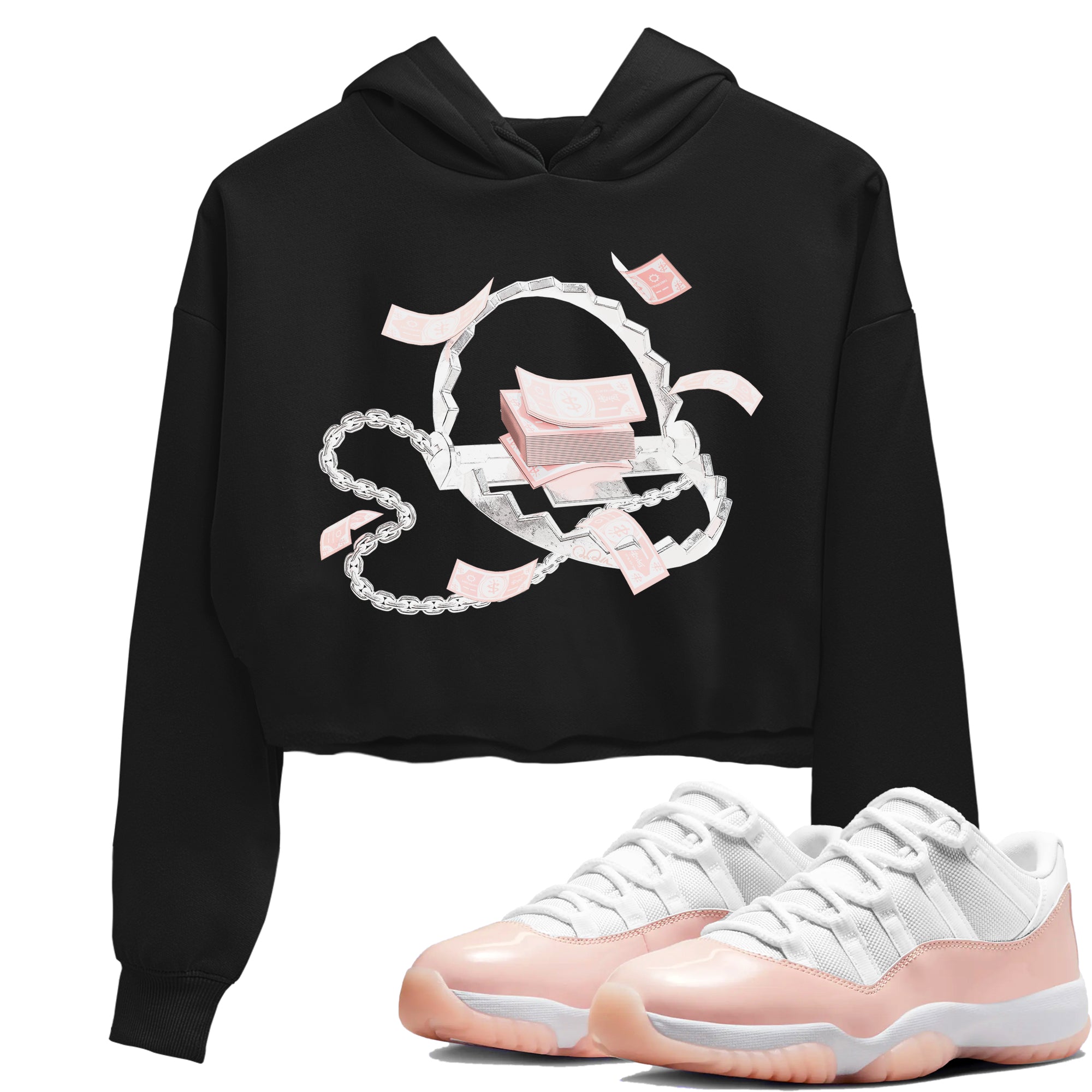 Trap Money snkmatch Women's Top - Air Jordan 11 Legend Pink