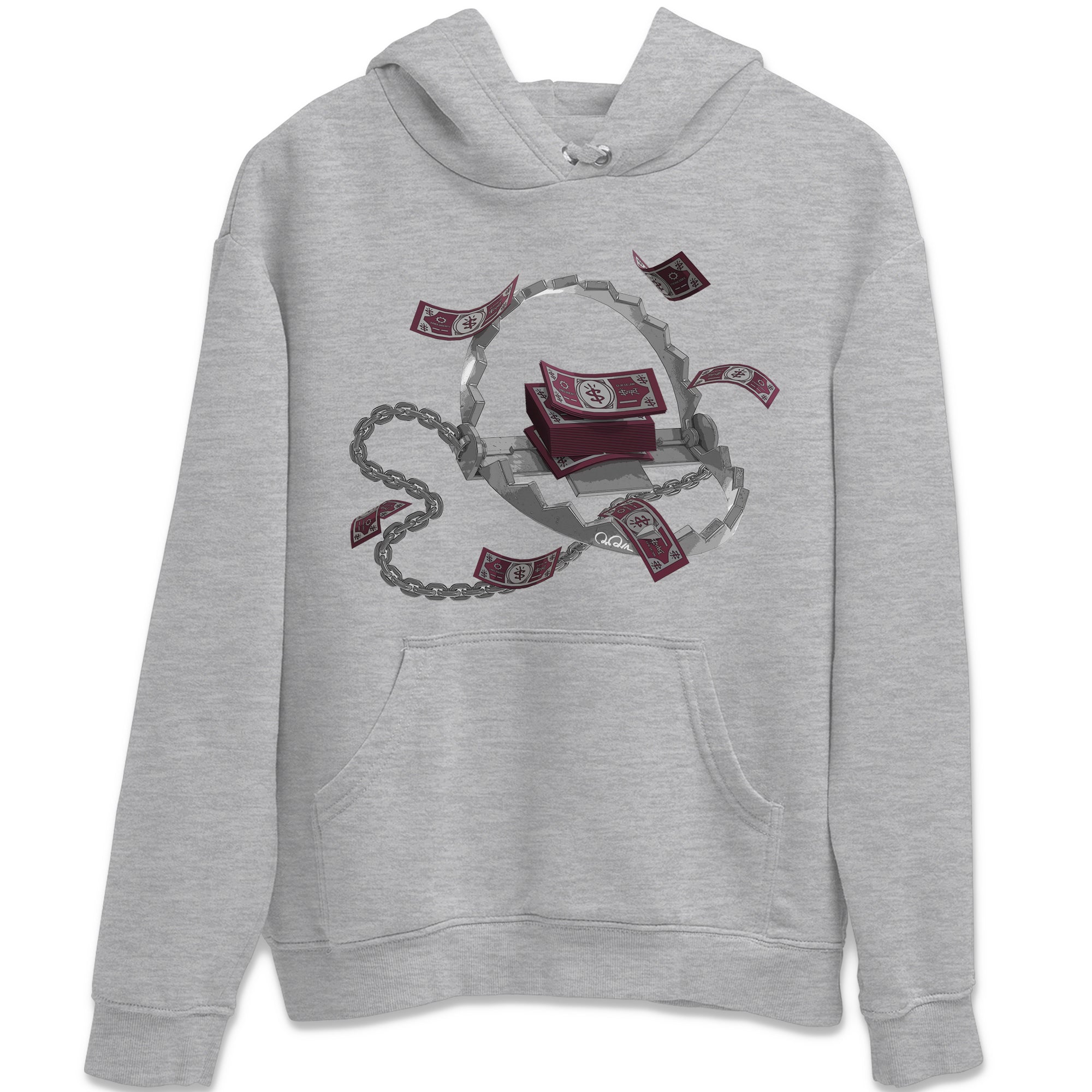 Trap Money Unisex Tops - Air Jordan 5 Burgundy