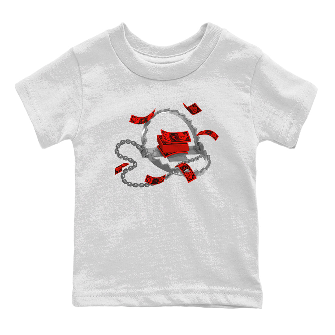 Trap Money Kids Tops - Air Jordan 6 Toro Bravo