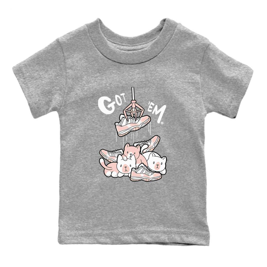 Treasure Hunter snkmatch Tees Kids - Air Jordan 11 Legend Pink