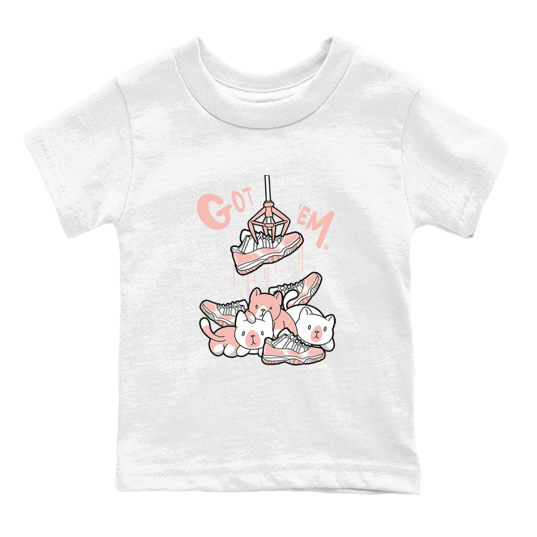 Treasure Hunter snkmatch Tees Kids - Air Jordan 11 Legend Pink