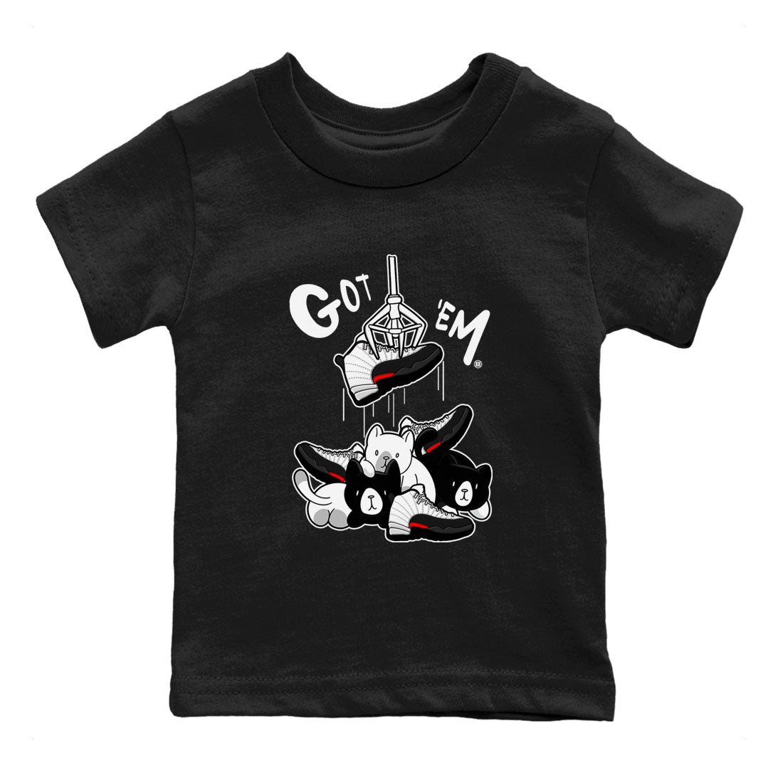 Treasure Hunter snkmatch Tees Kids - Air Jordan 12 Taxi Flip