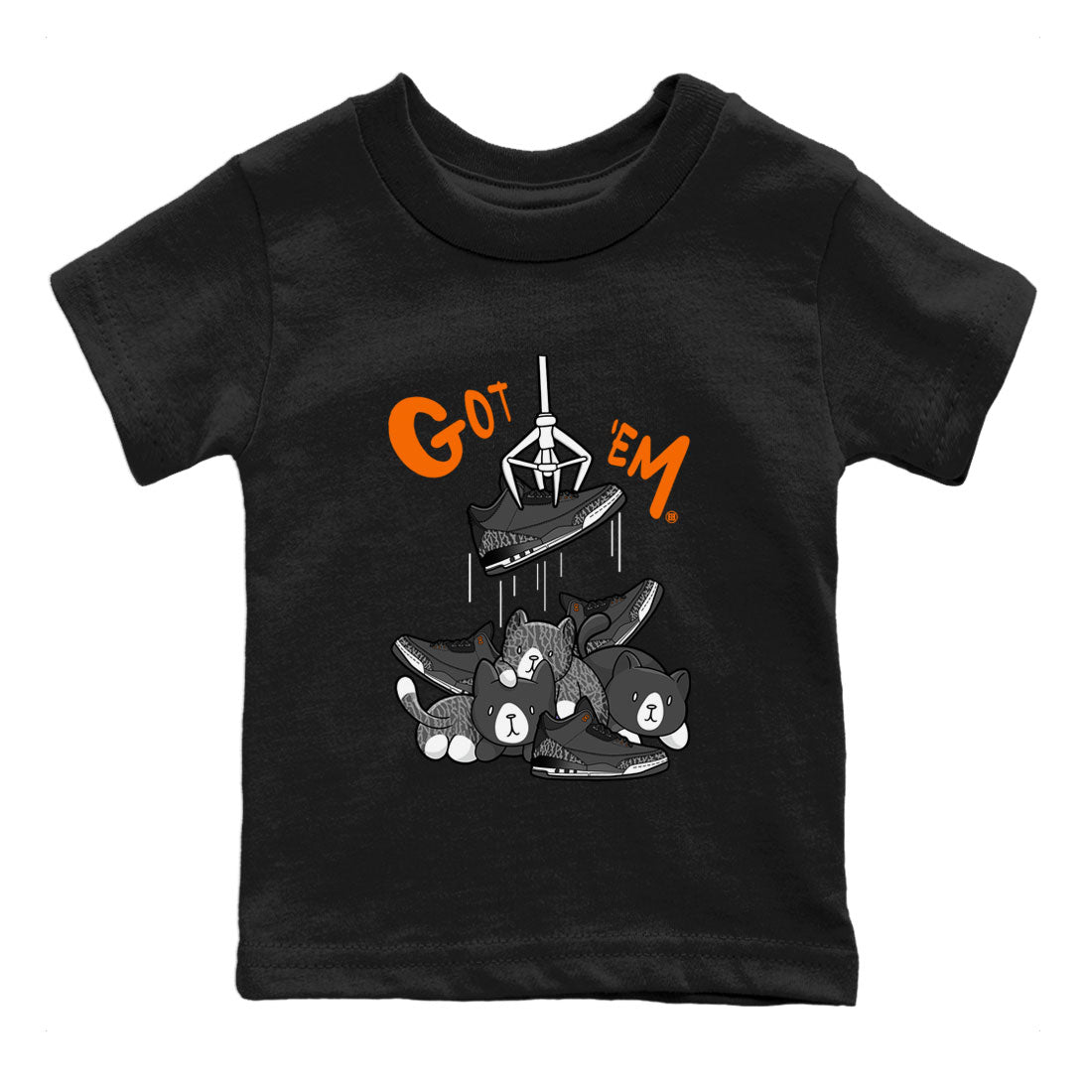 Treasure Hunter snkmatch Tee Kids - Air Jordan 3 Fear