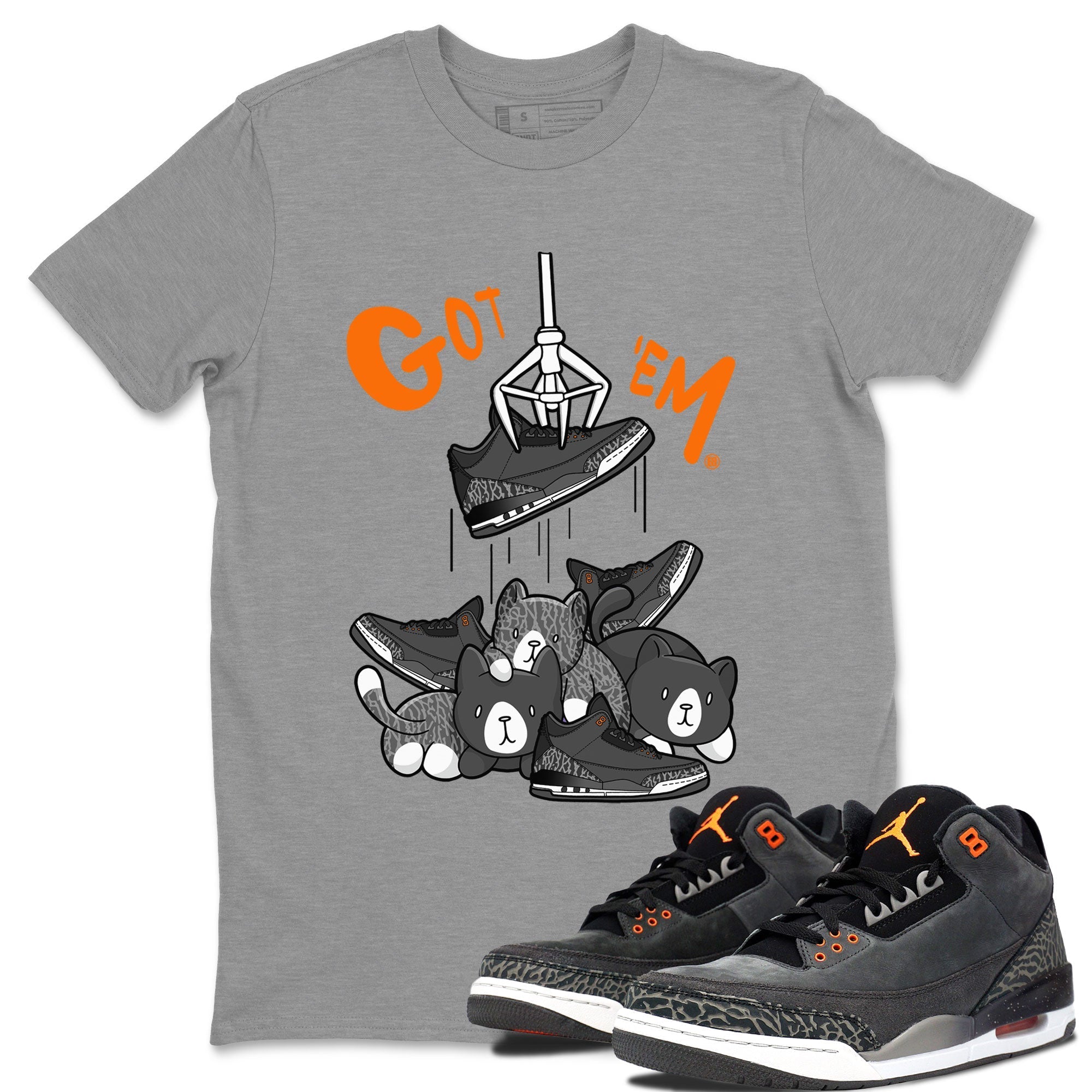 Treasure Hunter snkmatch Tee - Air Jordan 3 Fear