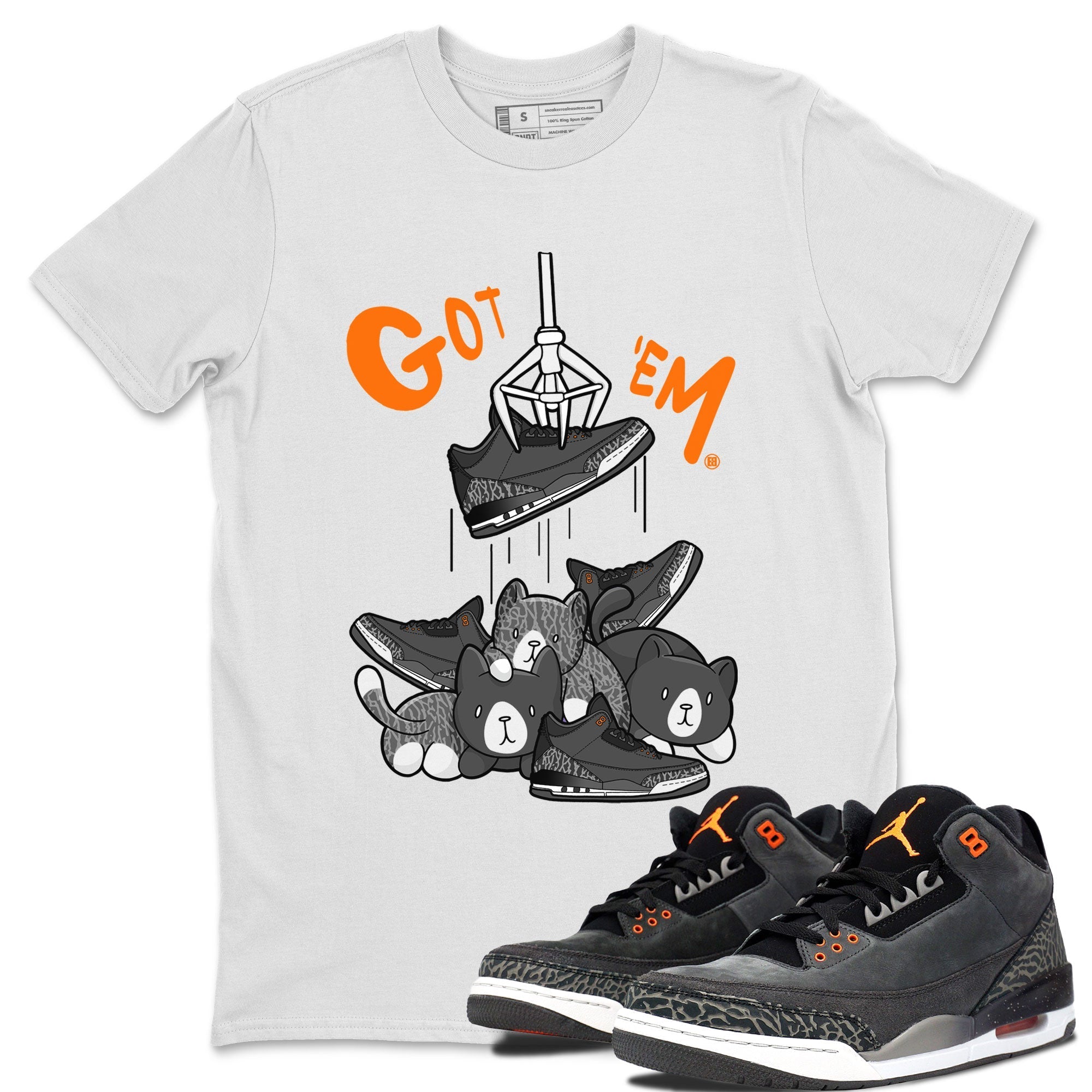 Treasure Hunter snkmatch Tee - Air Jordan 3 Fear