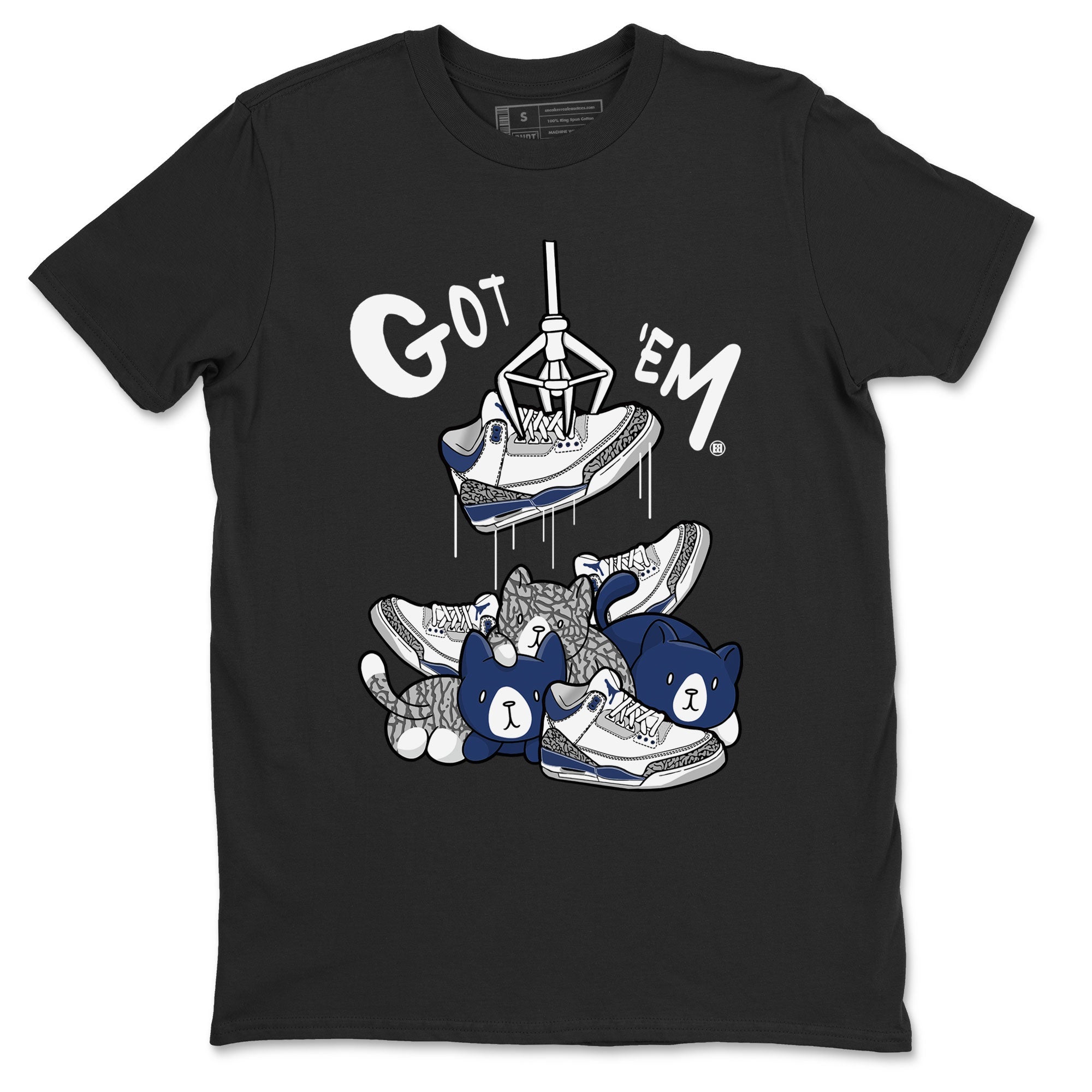 Treasure Hunter snkmatch Tees - Air Jordan 3 Midnight Navy 2023