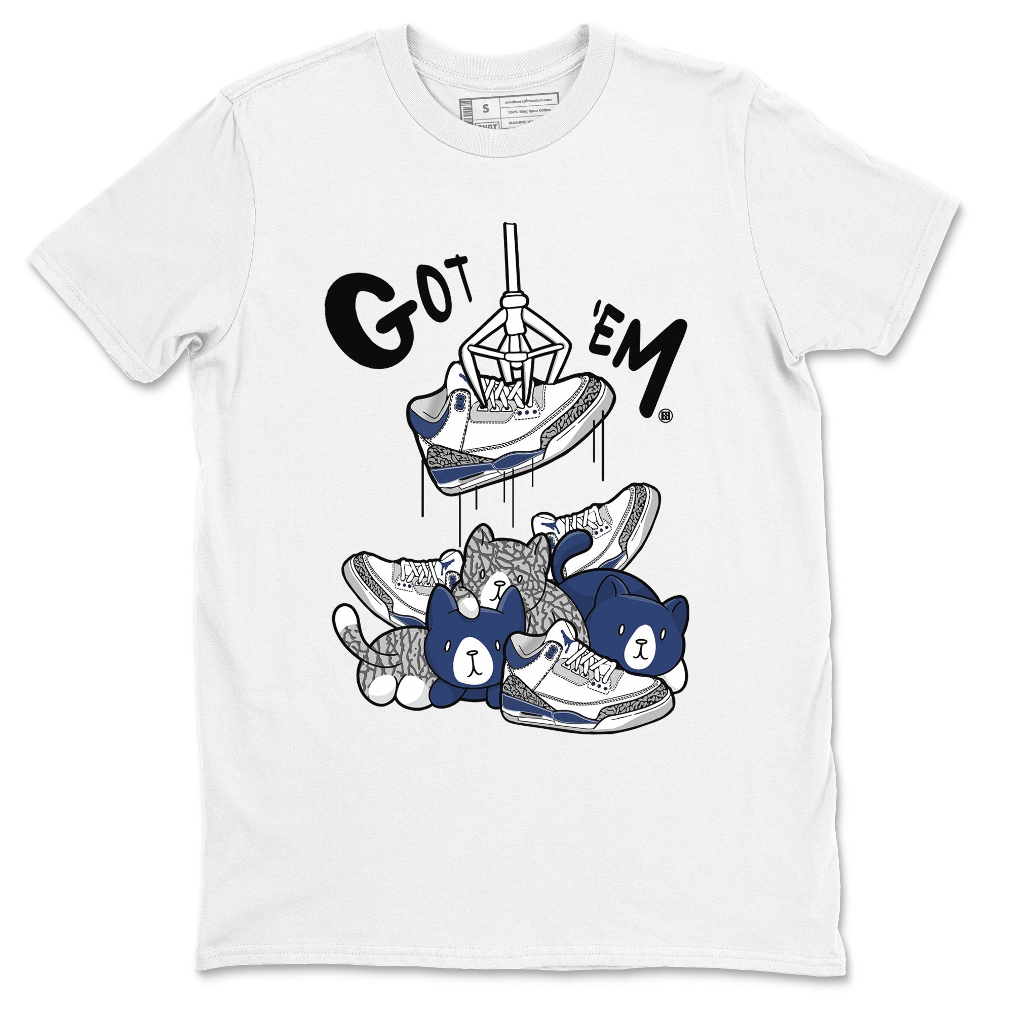 Treasure Hunter snkmatch Tees - Air Jordan 3 Midnight Navy 2023