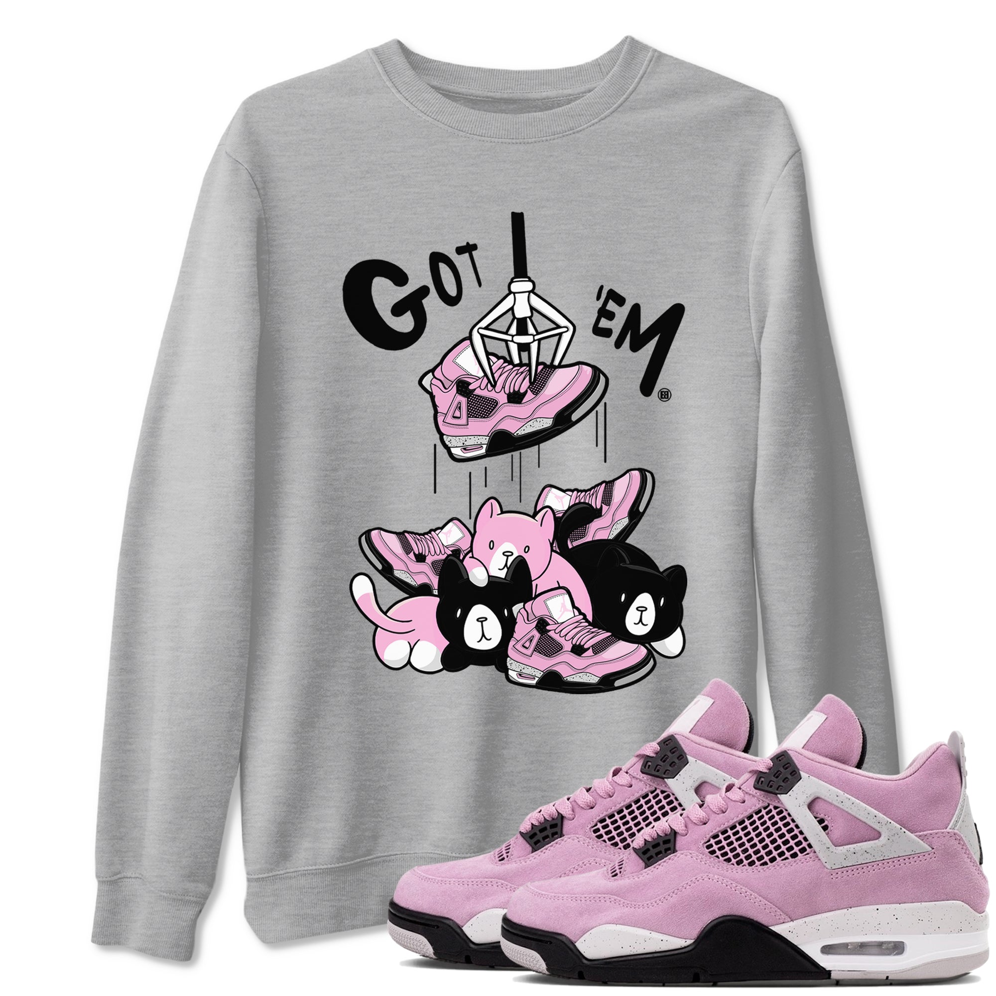 Treasure Hunter snkmatch Tees - Air Jordan 4 Orchid