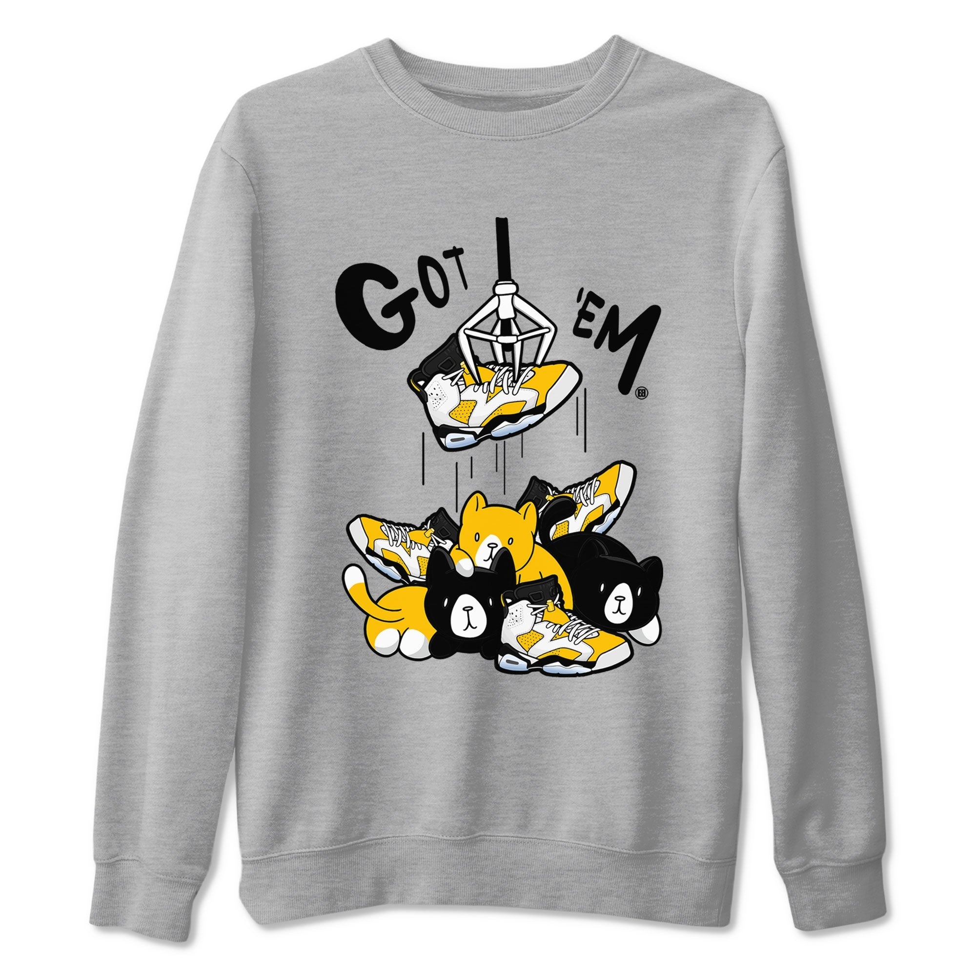 Treasure Hunter snkmatch Tees - Air Jordan 6 Yellow Ochre