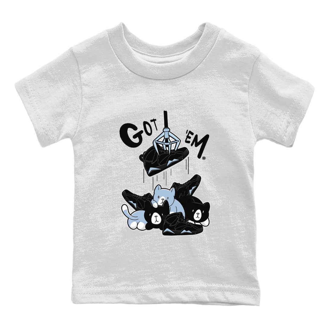 Treasure Hunter Kids Tops - Air Jordan 7 Chambray