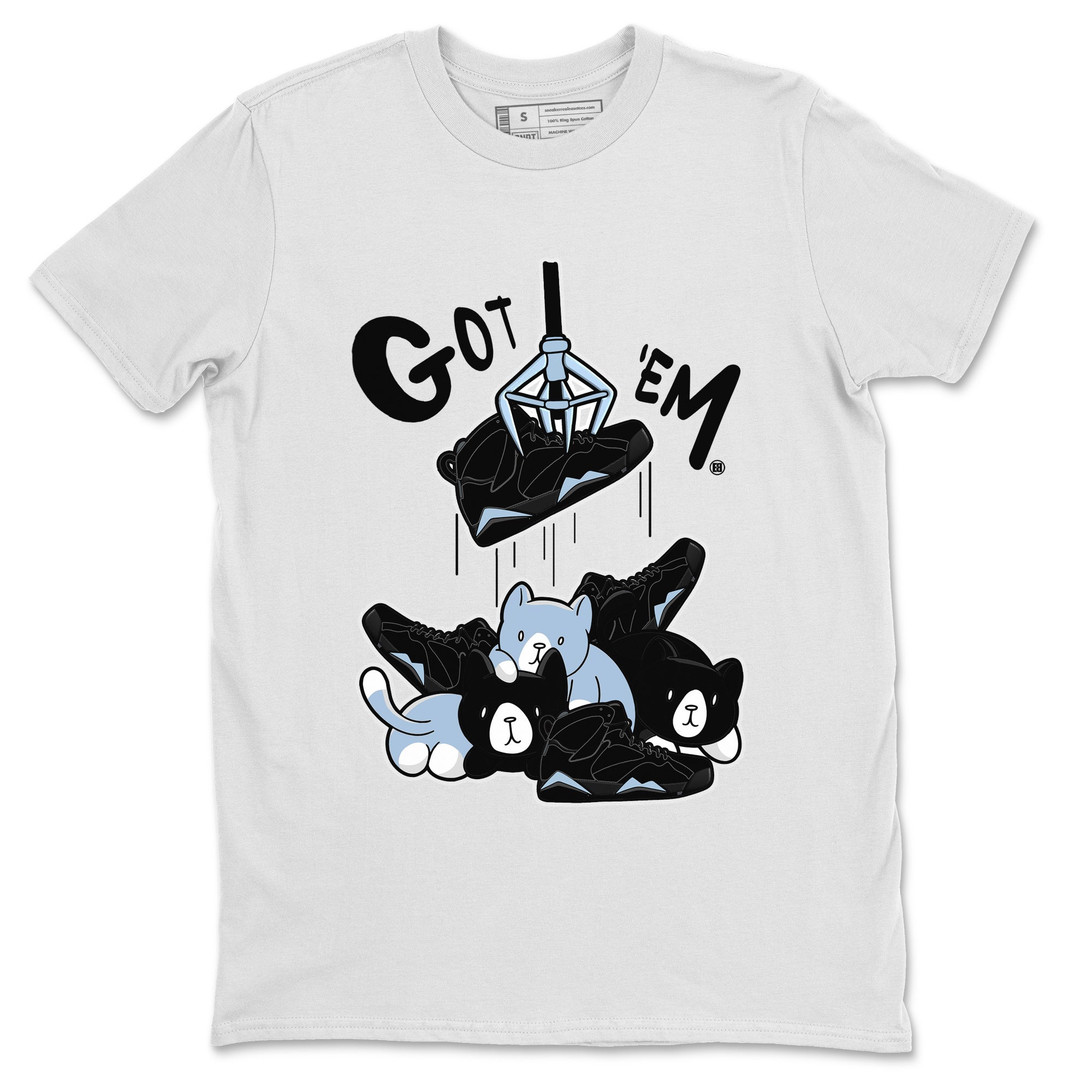 Treasure Hunter Unisex Tops - Air Jordan 7 Chambray