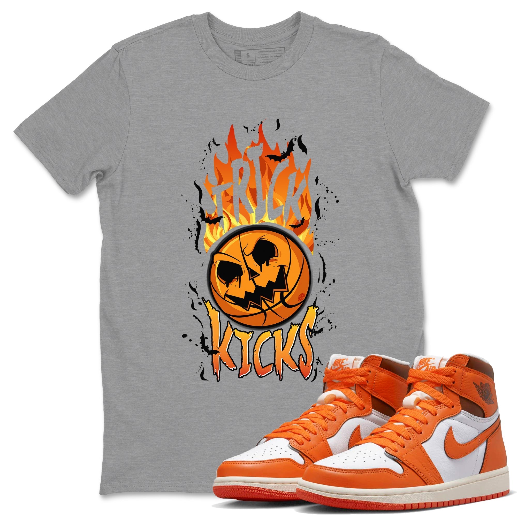 Trick Or Kicks snkmatch Tee - Air Jordan 1 Starfish