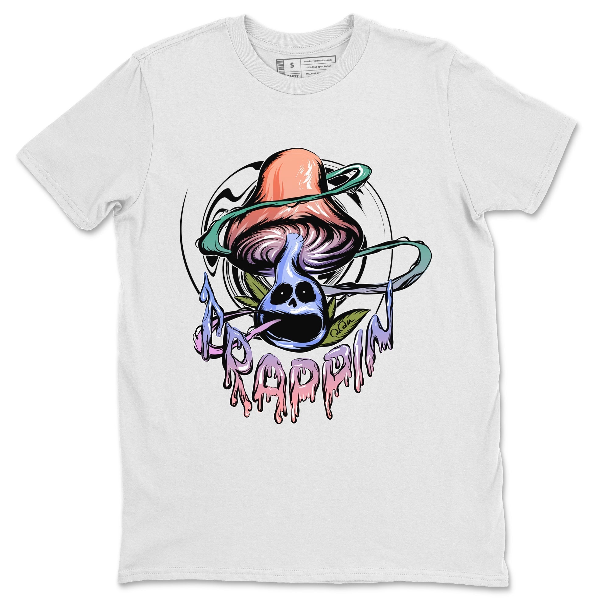 Trippin Mushroom Unisex Tops - Air Jordan 1 Skyline