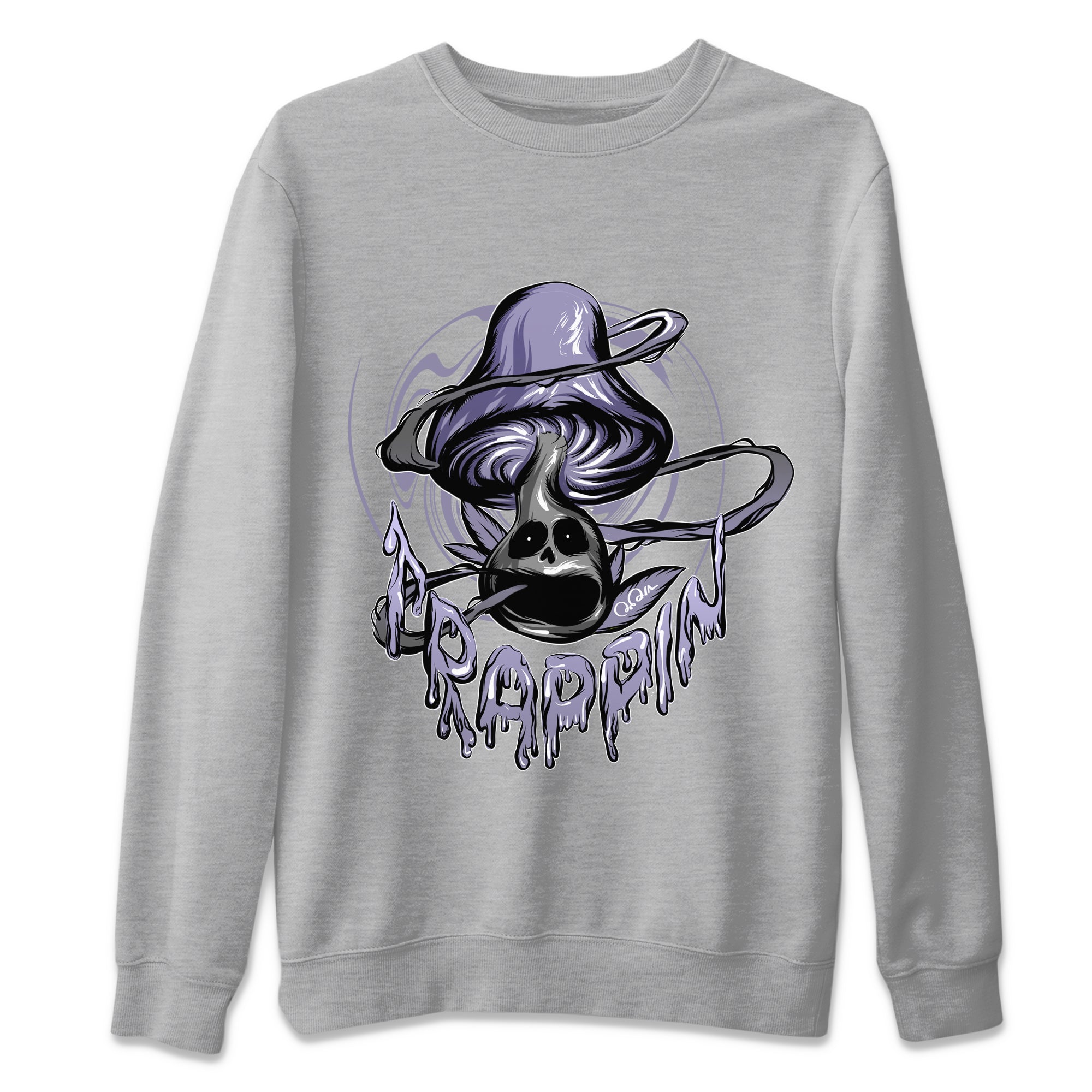 Trippin Mushroom Unisex Tops - Air Jordan 5 Indigo Haze