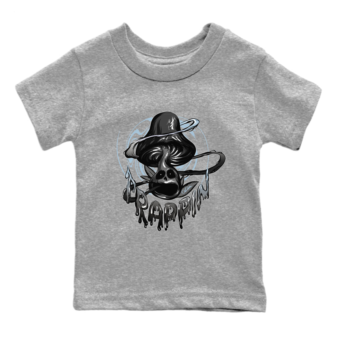 Trippin Mushroom Kids Tops - Air Jordan 7 Chambray