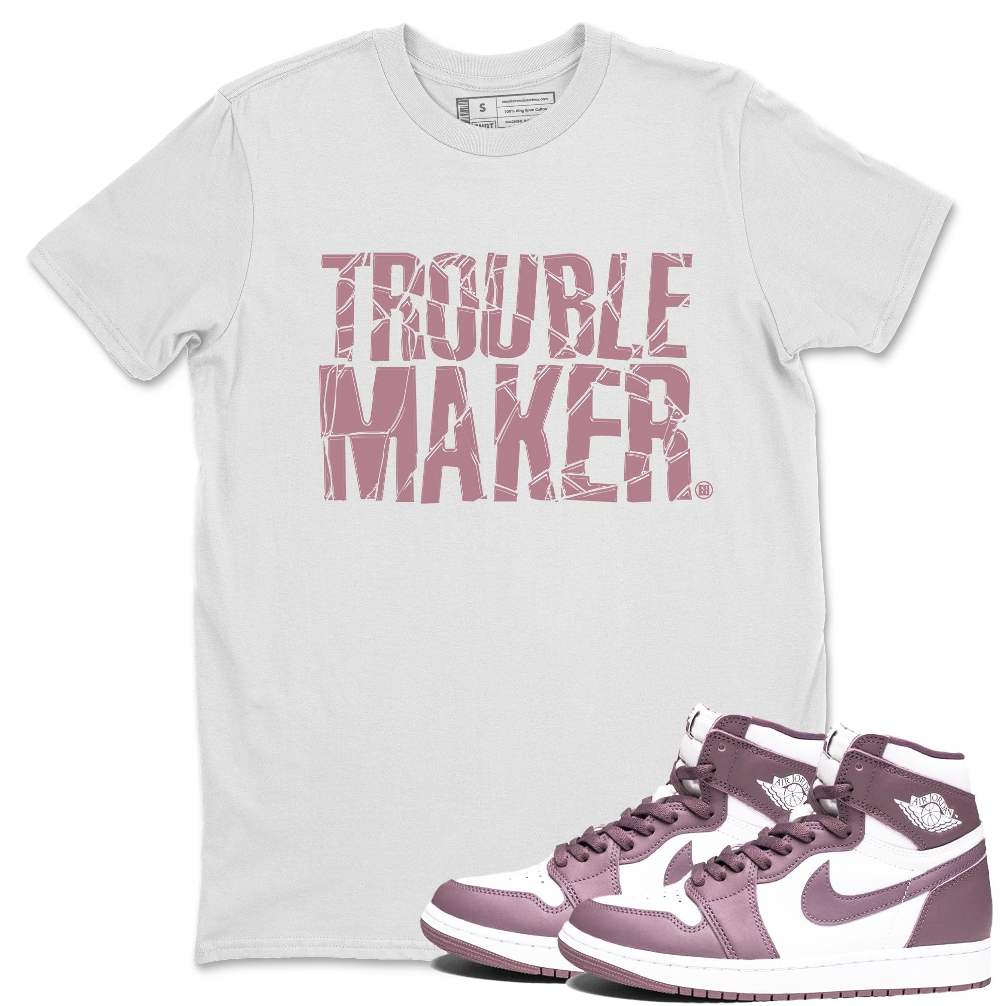 Trouble Maker snkmatch Tee - Air Jordan 1 Mauve