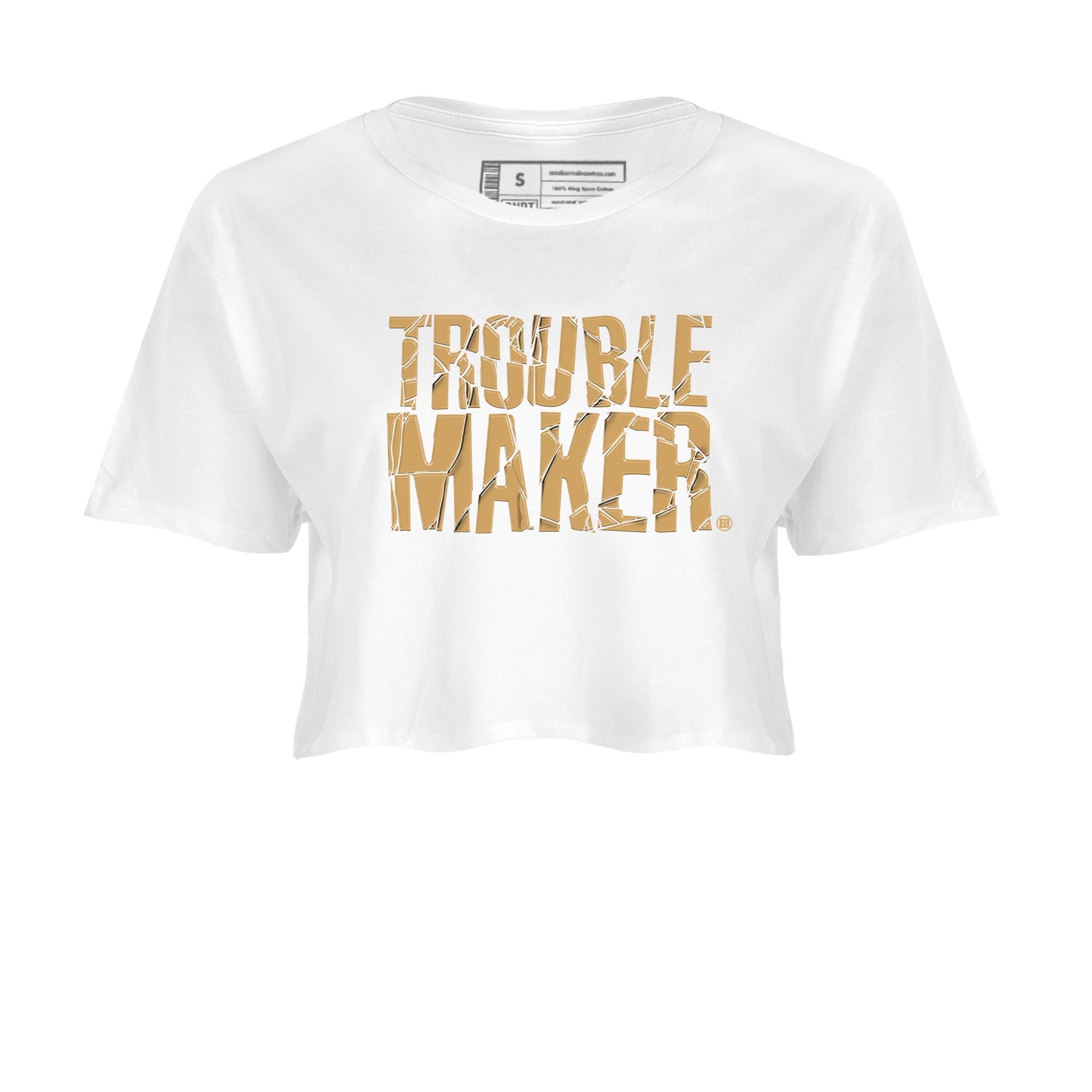 Trouble Maker snkmatch Women's Top - Air Jordan 13 Wheat