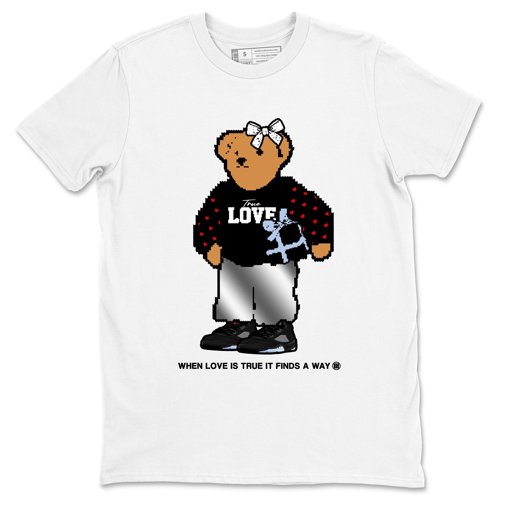 True Love Bear snkmatch Tees - Air Jordan 5 Reimagined