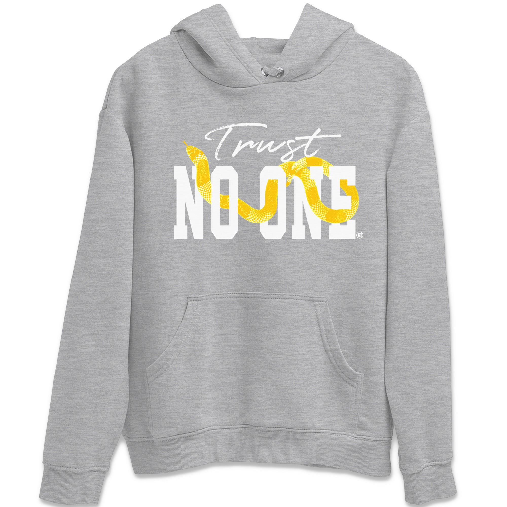Trust No One Unisex Tops - Air Jordan 11 Yellow Python