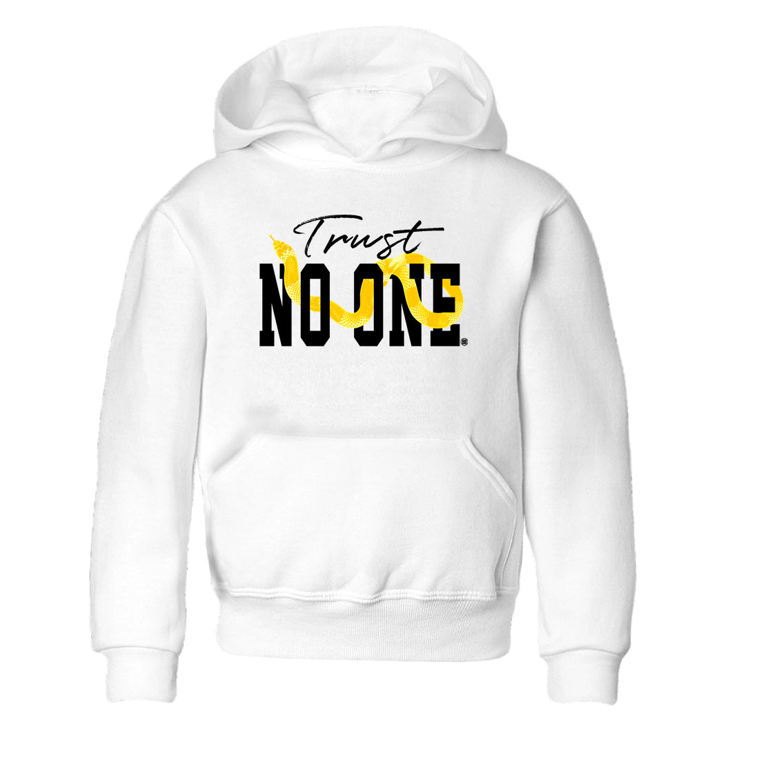 Trust No One Kids Tops - Air Jordan 11 Yellow Python