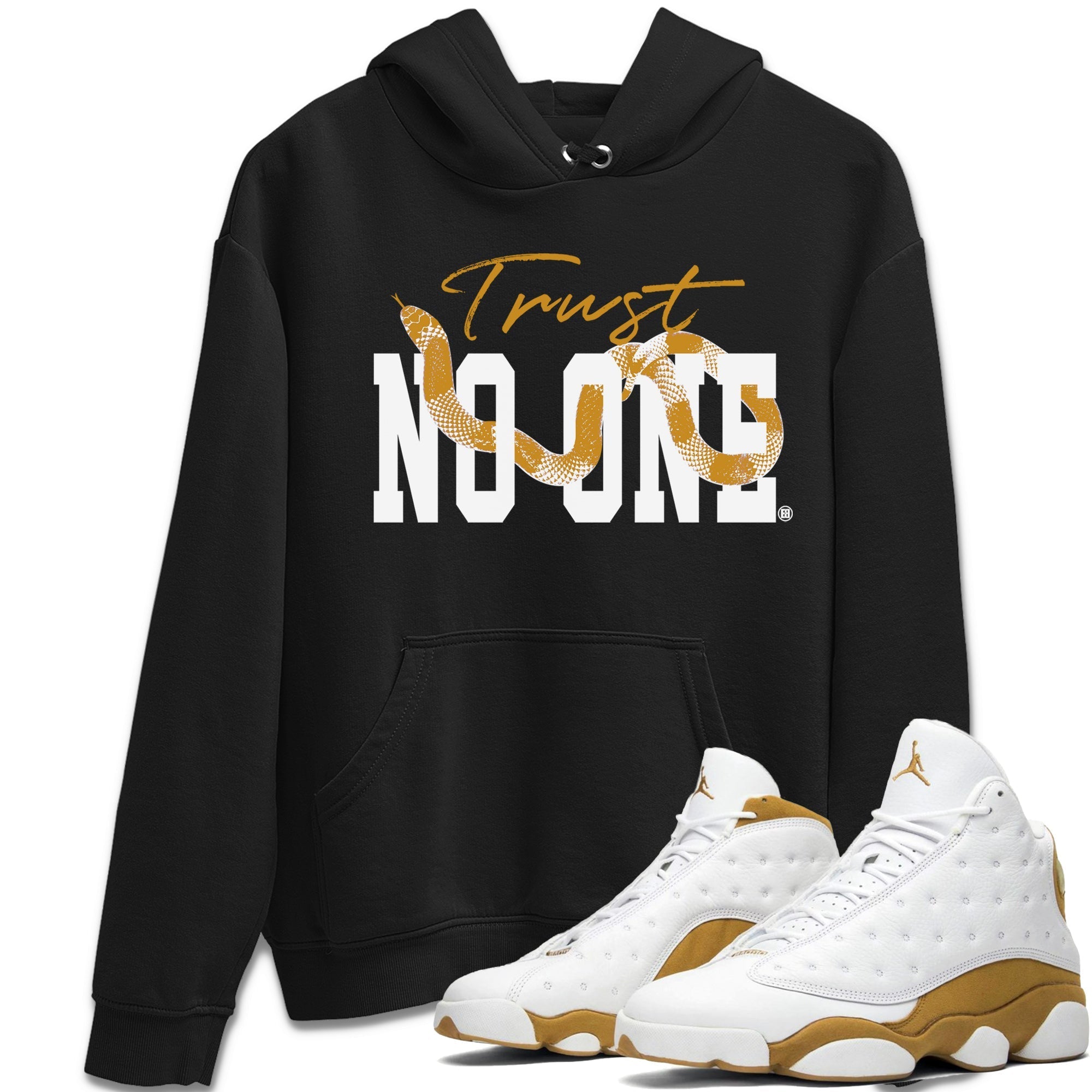 Trust No One Unisex Tops - Air Jordan 13 Wheat
