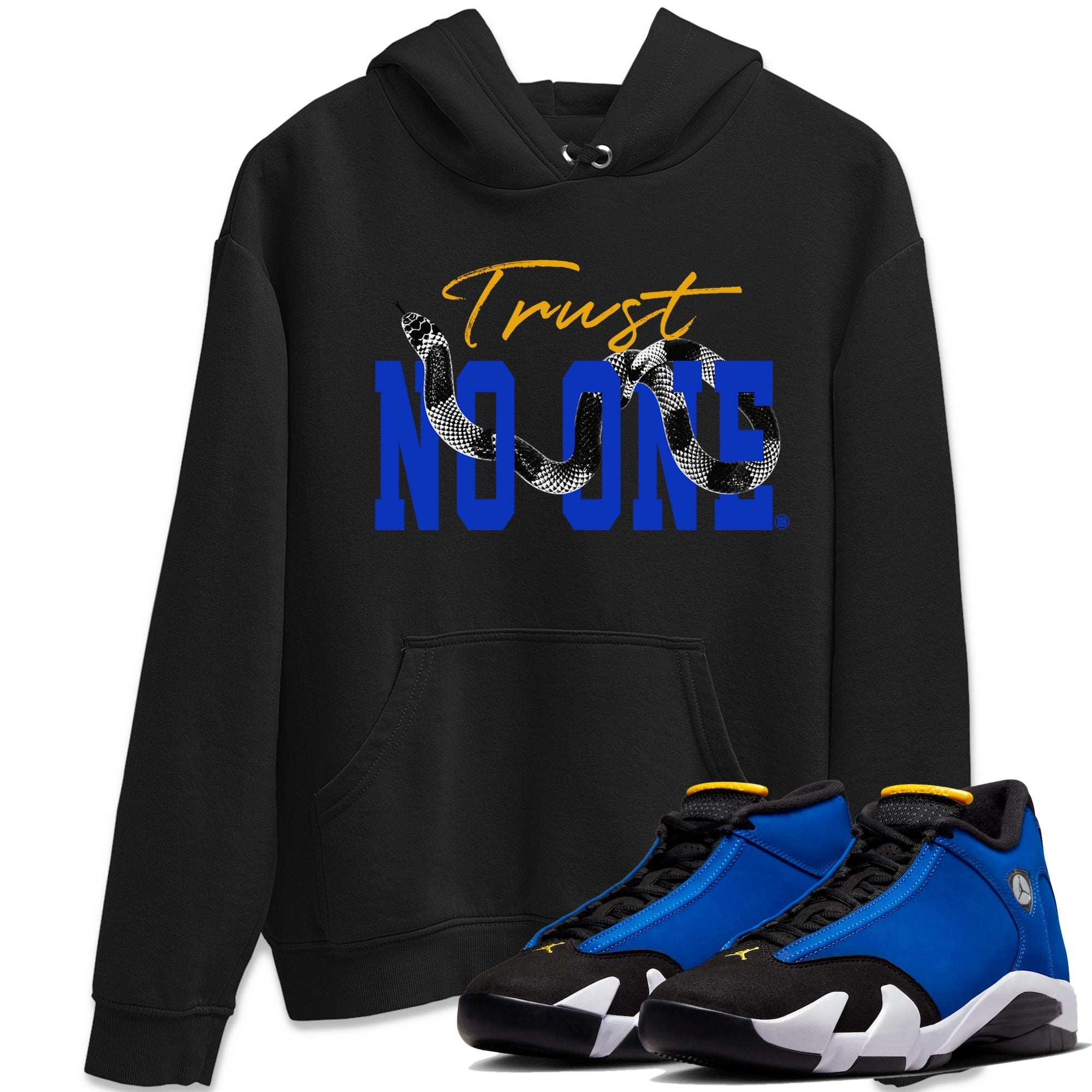 Trust No One Unisex Tops - Air Jordan 14 Laney