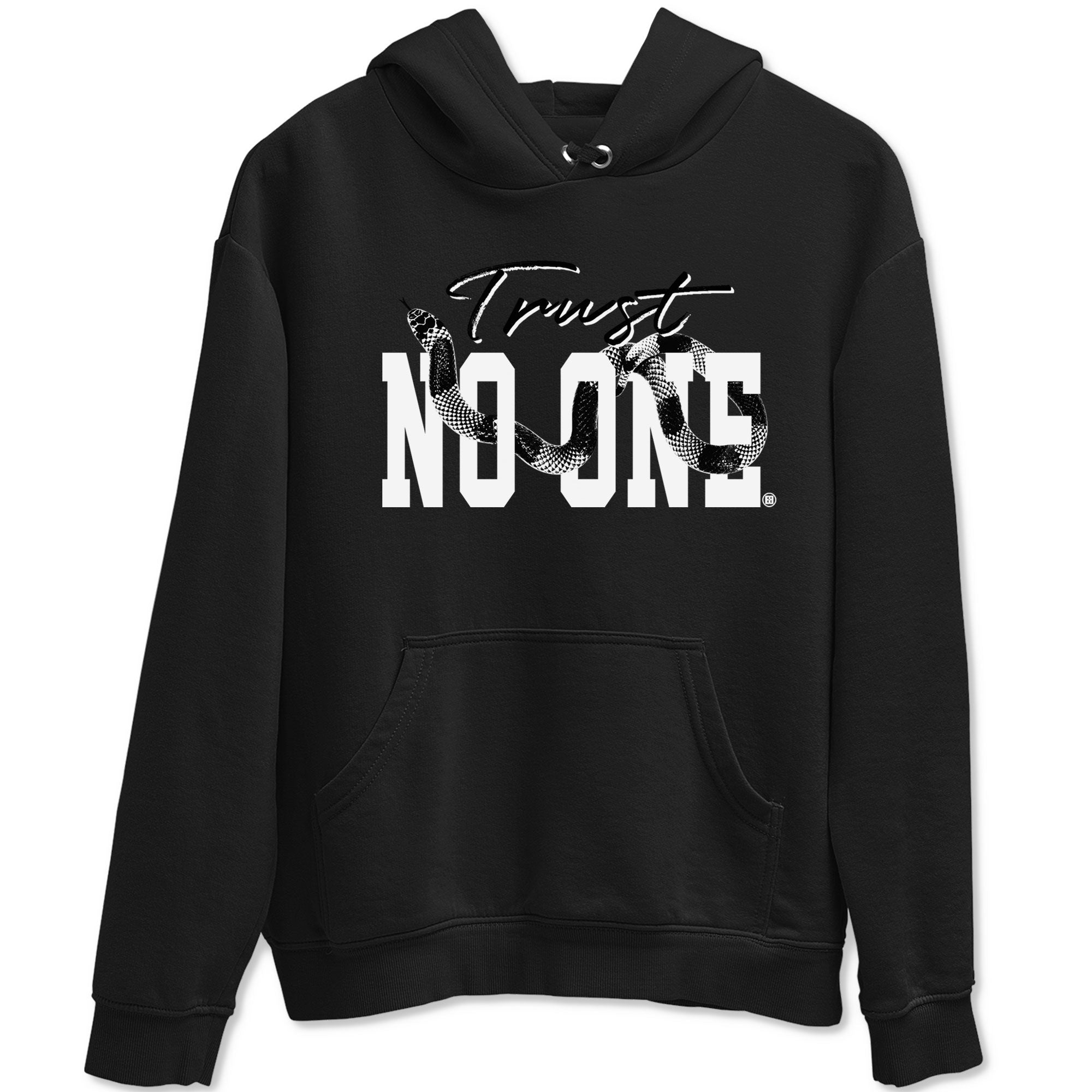 Trust No One snkmatch Tees - Air Jordan 14 Panda