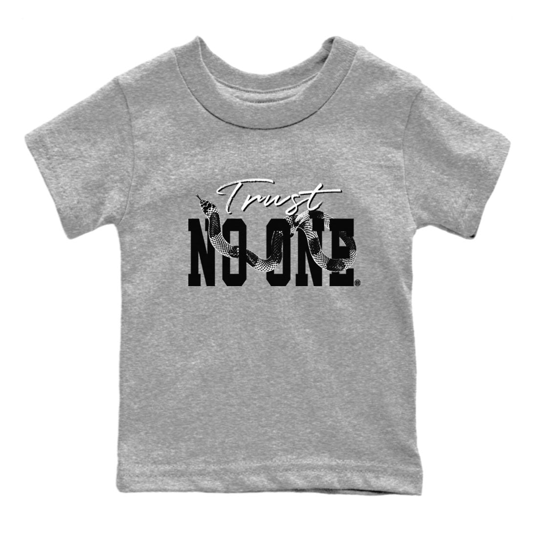 Trust No One snkmatch Tees Kids - Air Jordan 14 Panda