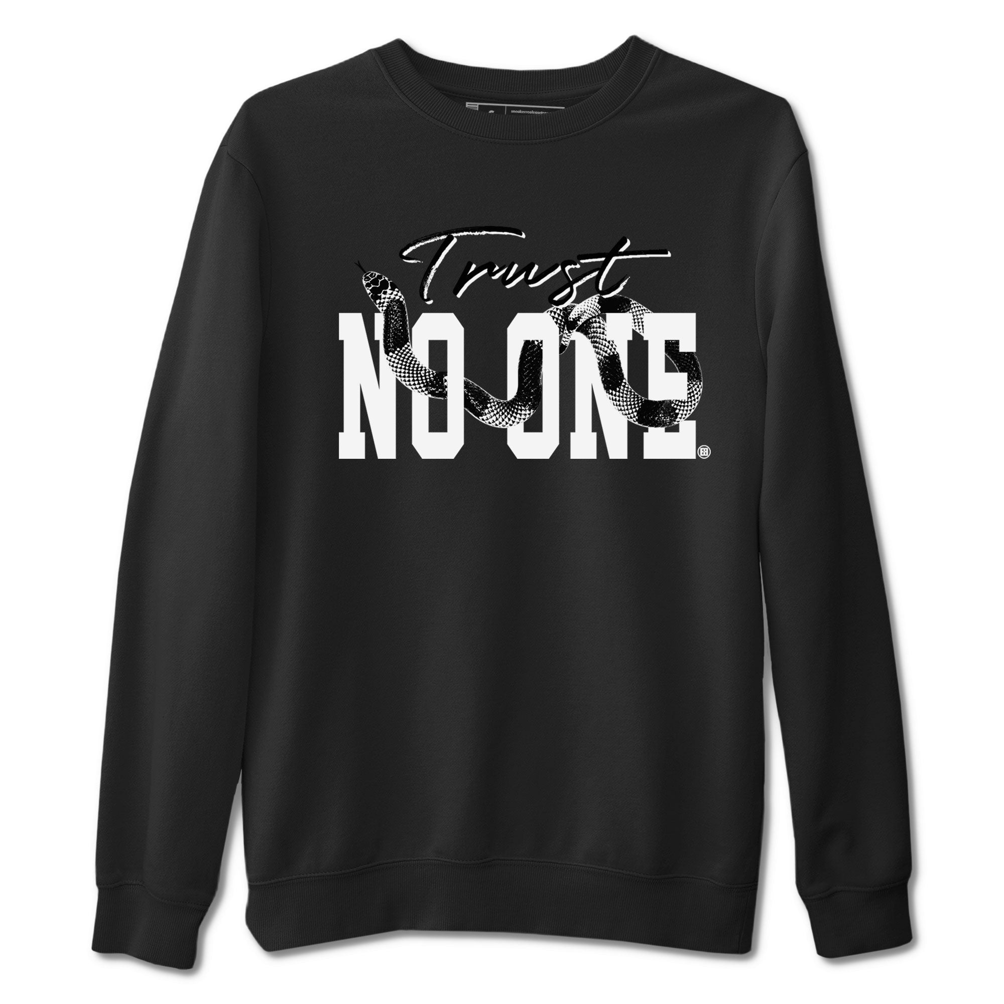 Trust No One snkmatch Tees - Air Jordan 14 Panda