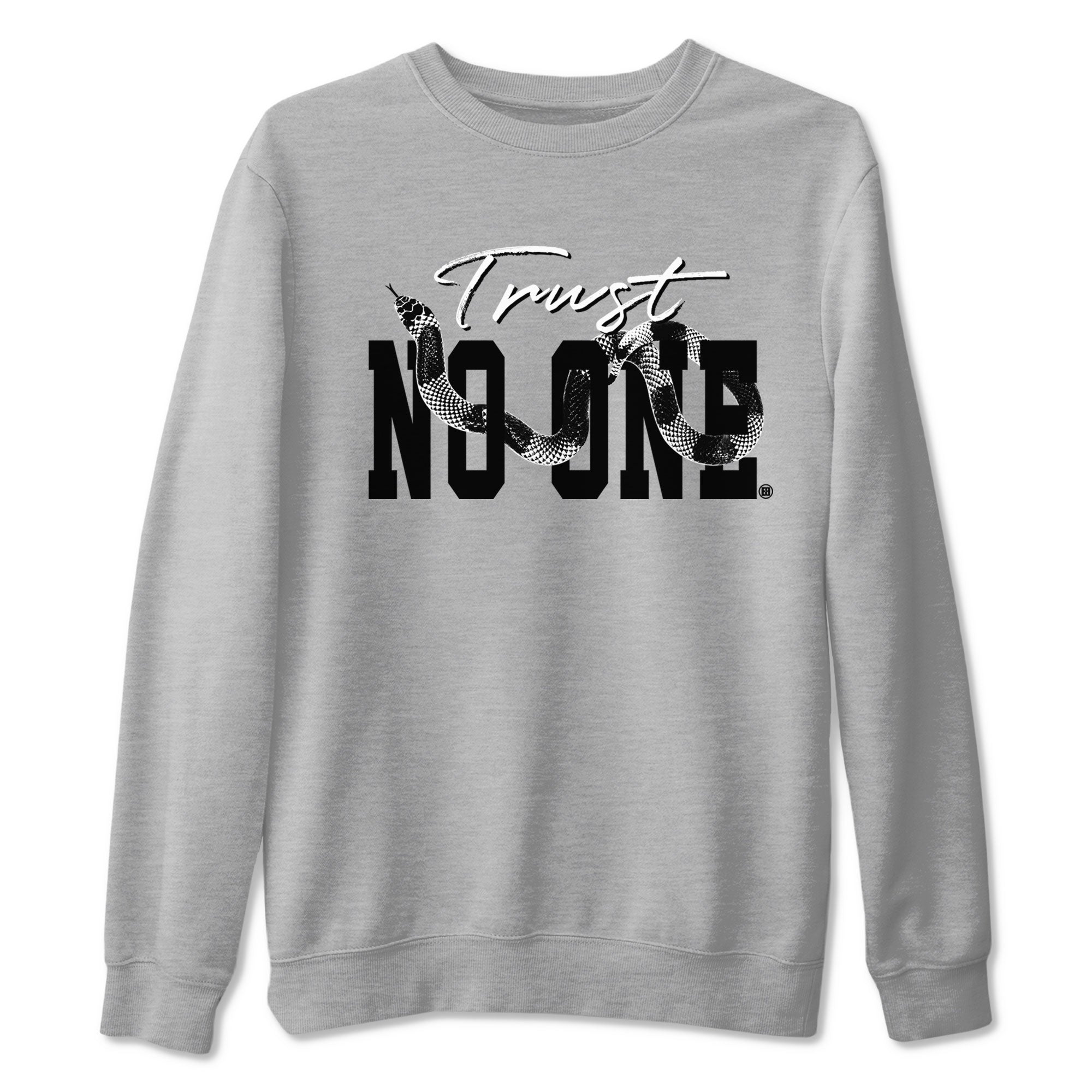 Trust No One snkmatch Tees - Air Jordan 14 Panda