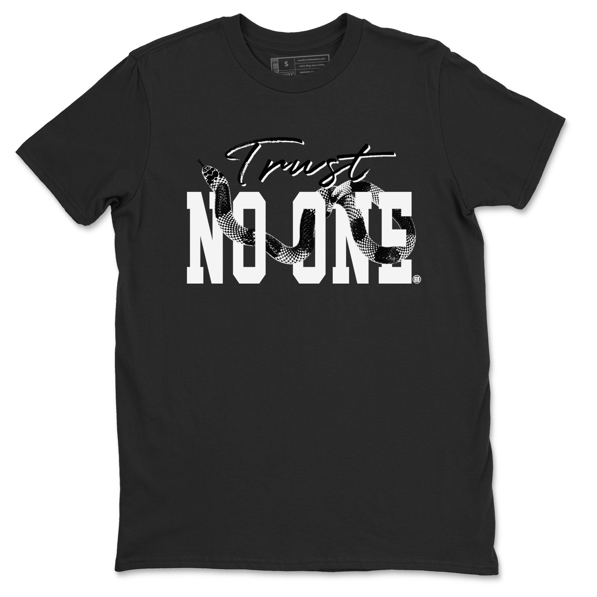 Trust No One snkmatch Tees - Air Jordan 14 Panda