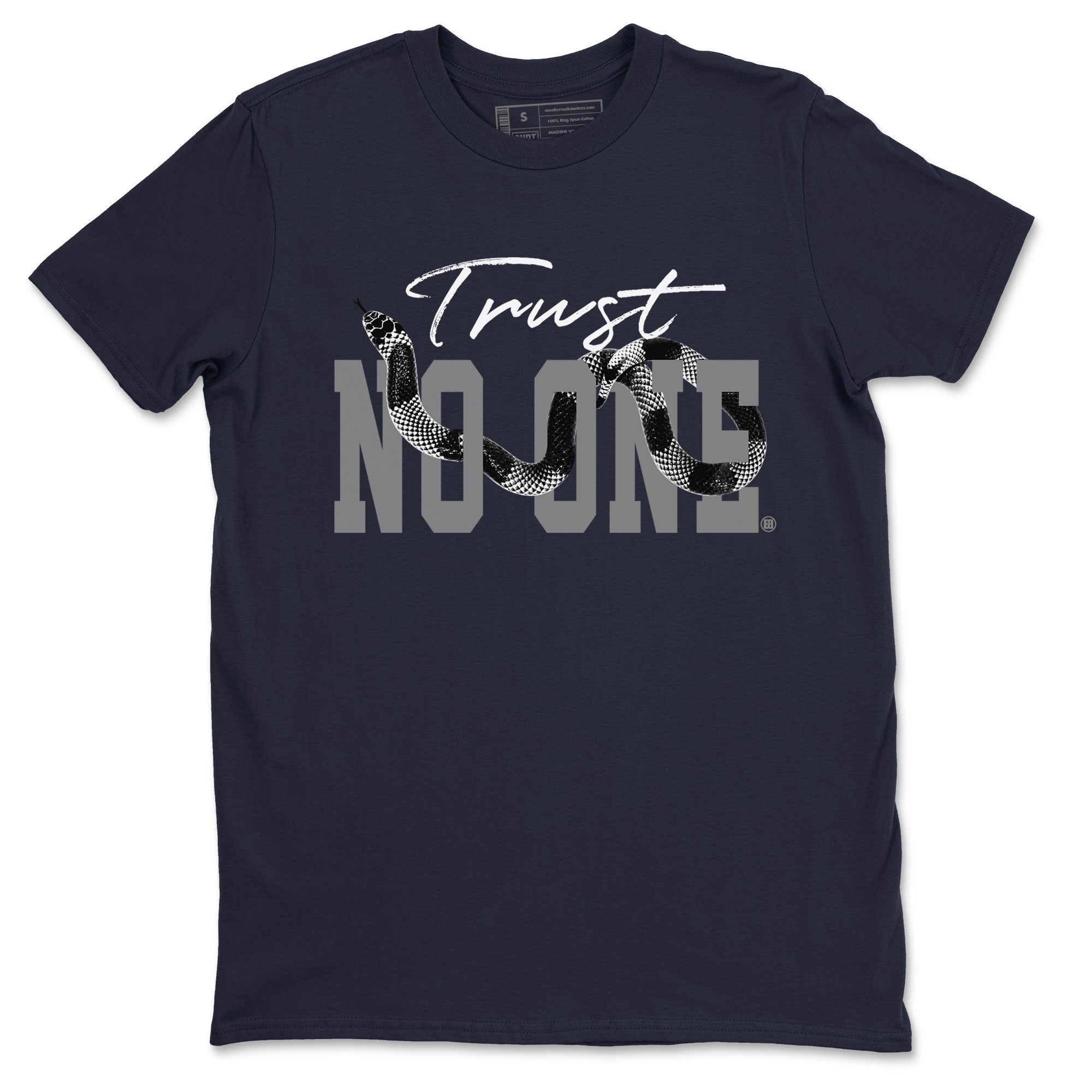 Trust No One snkmatch Tee - Air Jordan 5 Georgetown