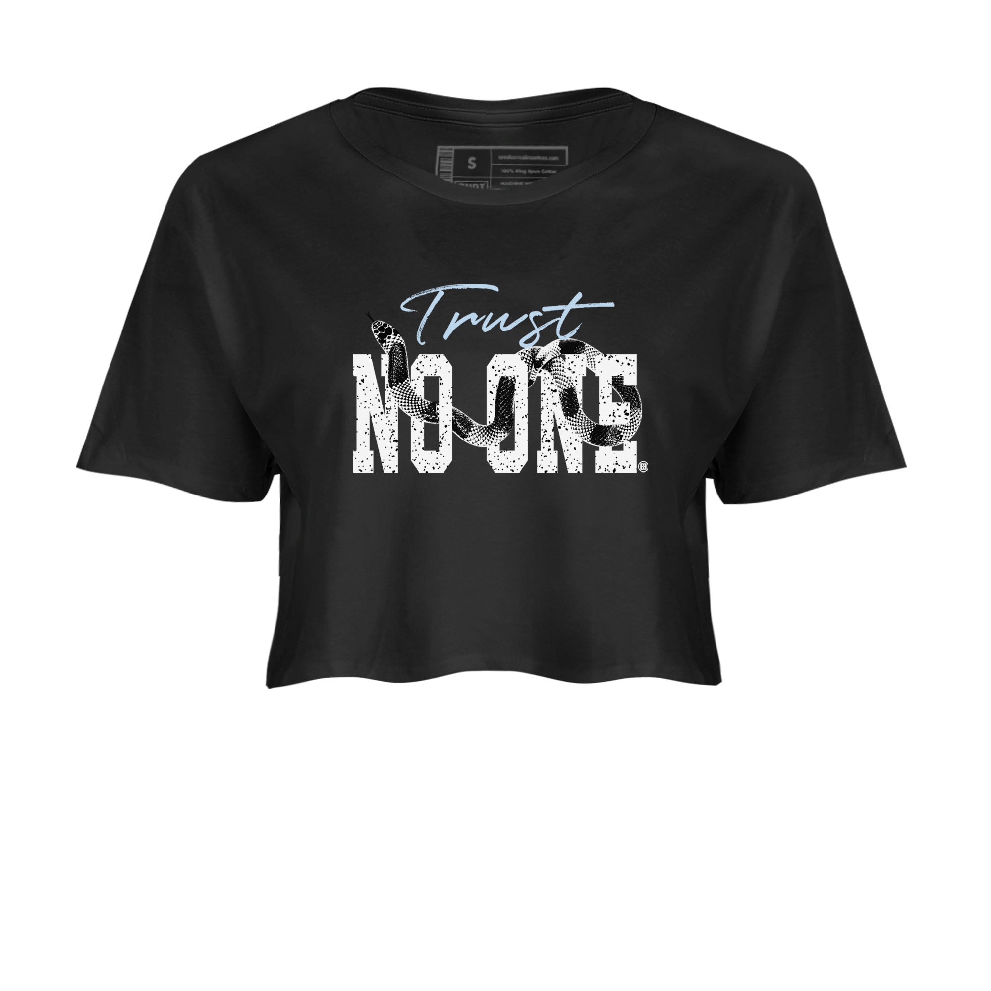 Trust No One snkmatch Women's Top - Air Jordan 6 White Black