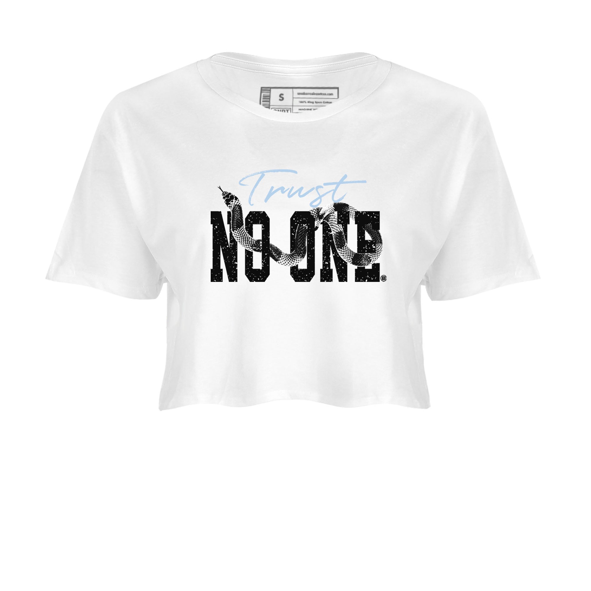 Trust No One snkmatch Women's Top - Air Jordan 6 White Black